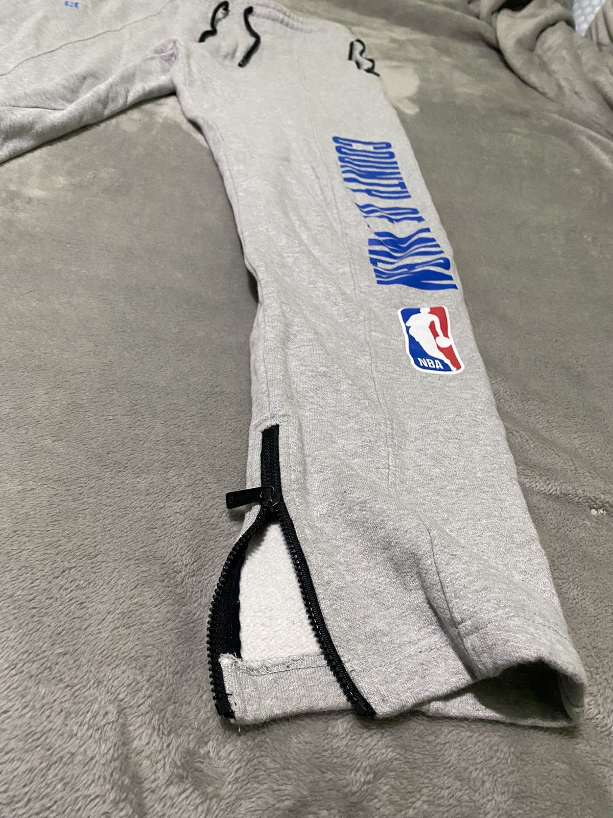NBA Marcelo Burlon County of Milan x NBA Sweatpants Size US 32 / EU 48 - 3 Thumbnail