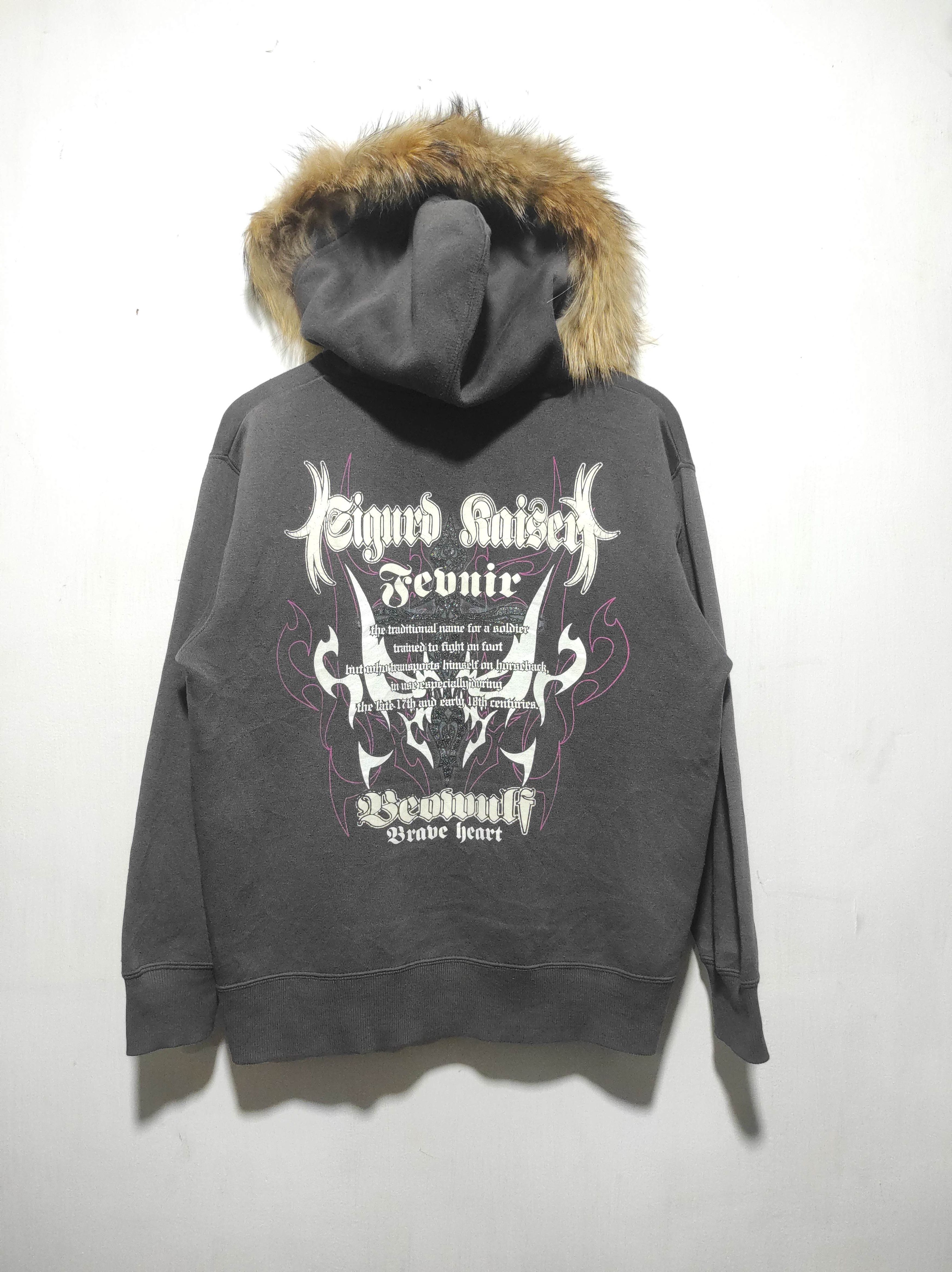 Affliction Beaumere Poem Fur Hoodie IfSixWasNine LGB style Size US L / EU 52-54 / 3 - 20 Thumbnail