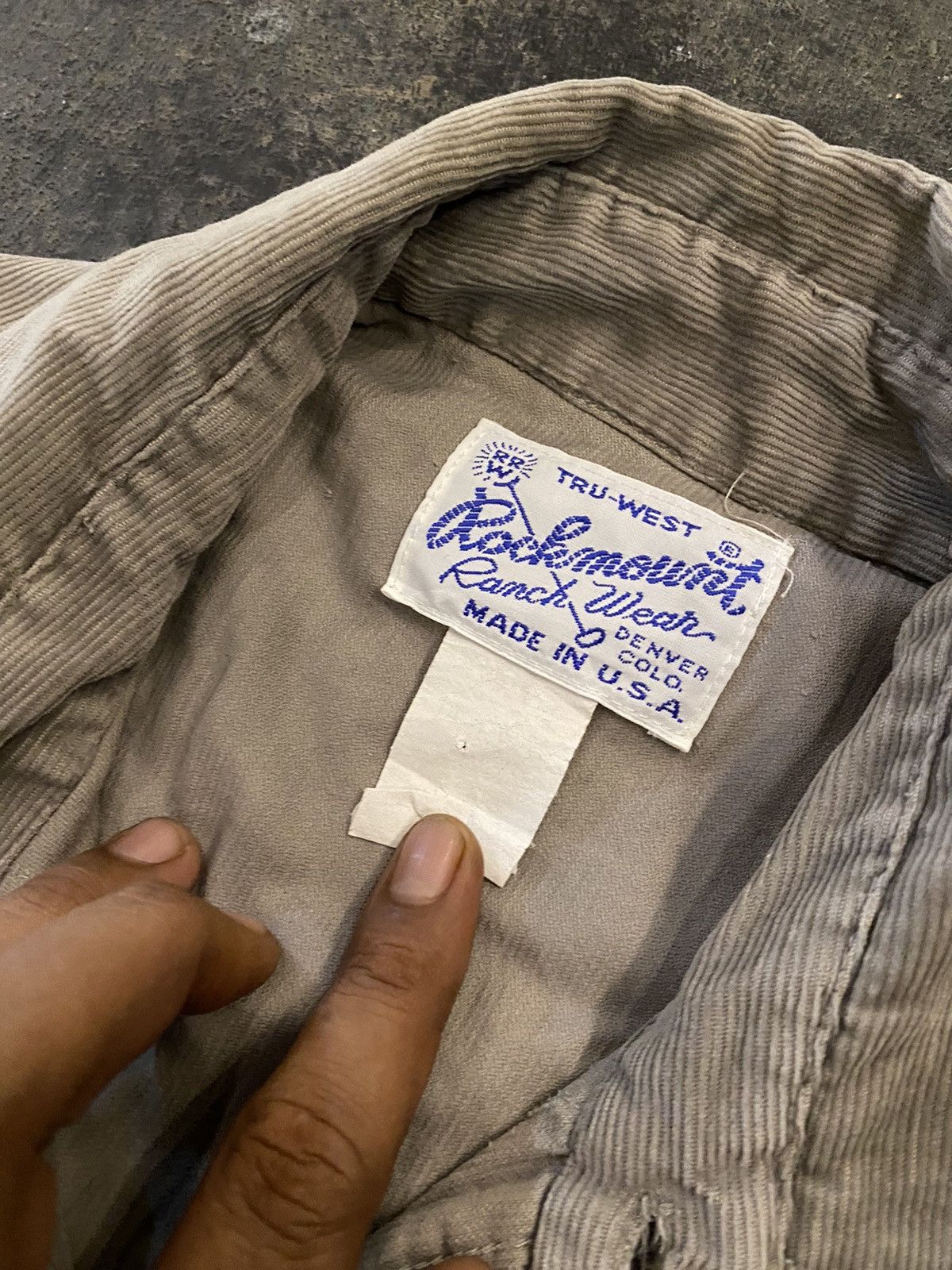 Beauty Beast Rockmount usa corduroy long shirt Size US M / EU 48-50 / 2 - 2 Thumbnail