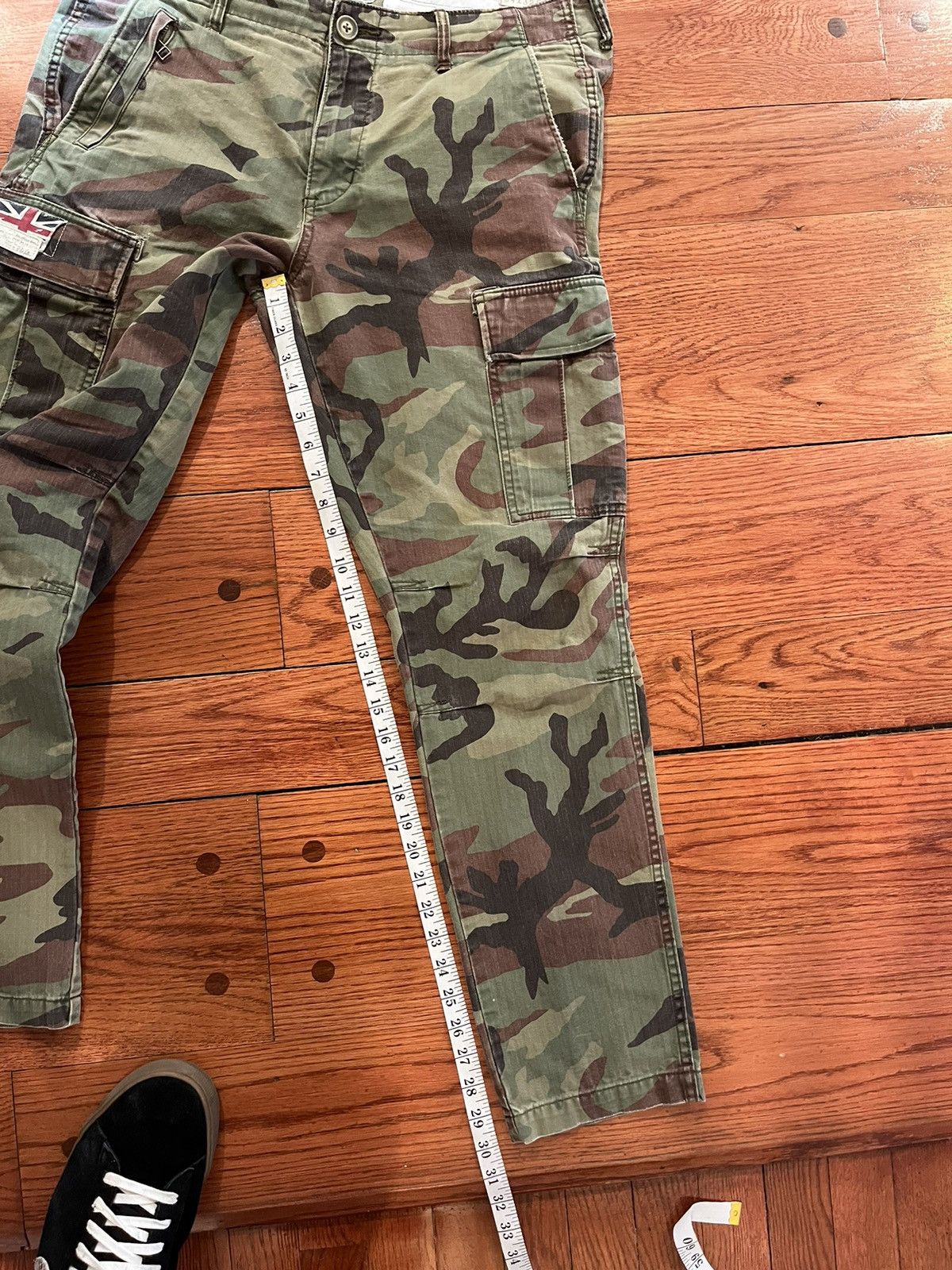 Denim & Supply Ralph Lauren Ralph Lauren Denim & Supply Vintage Camo Cargo Pants Supreme Size US 34 / EU 50 - 13 Thumbnail