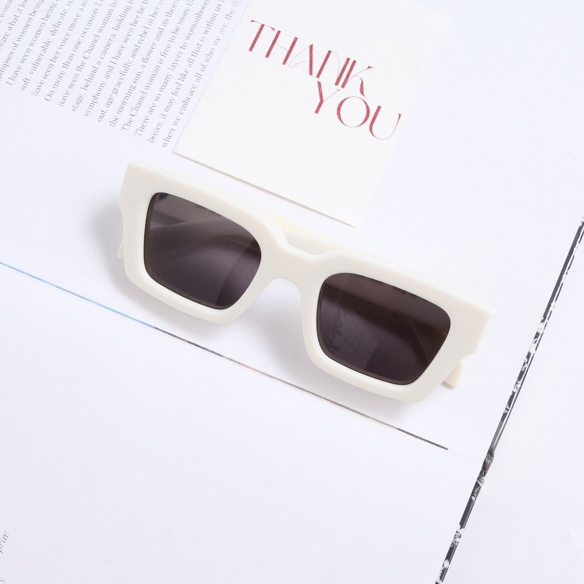 Off-White OFF WHITE VIRGIL WHITE SUNGLASSES Size ONE SIZE - 6 Thumbnail