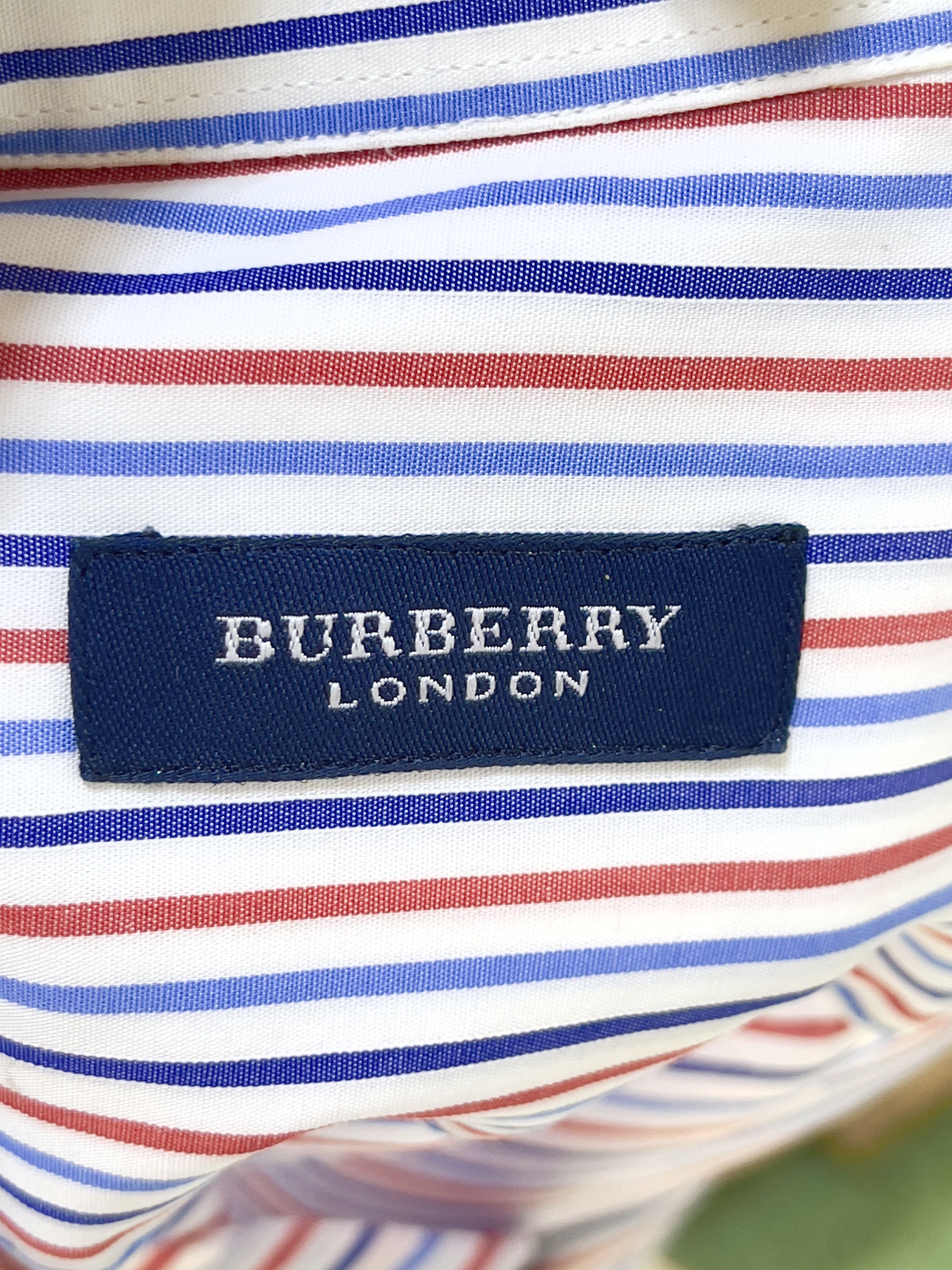 Burberry 🔥 🇫🇷 Striped shirt Burberry london size L 42 Size US L / EU 52-54 / 3 - 5 Thumbnail