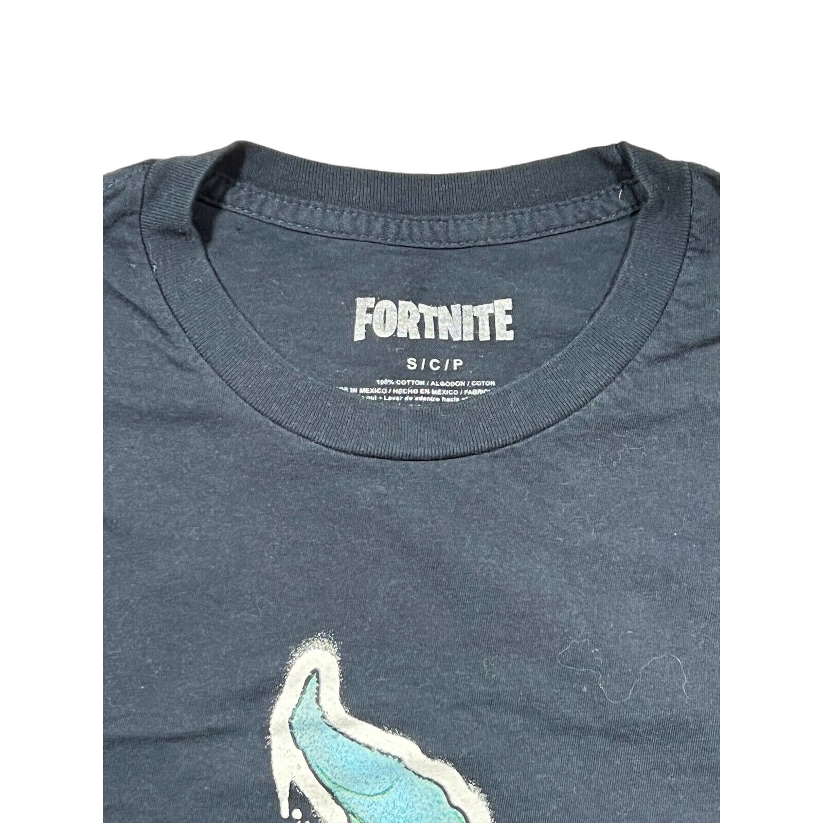 Other Fortnite Navy Blue T-Shirt Six Horned Skull Warrior Small Size US S / EU 44-46 / 1 - 3 Thumbnail