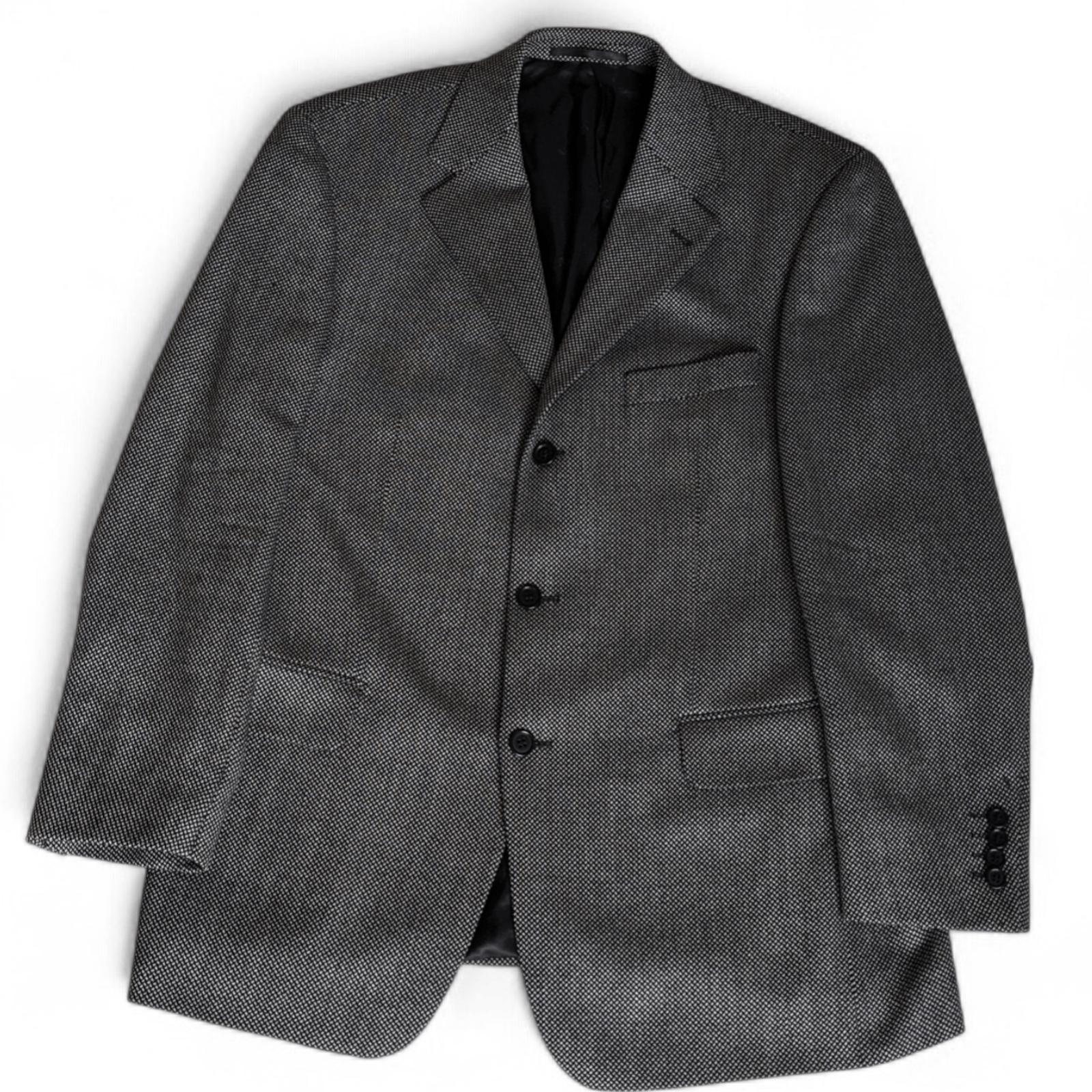 Balmain Vintage Balmain Men's Wool Blazer Jacket 52 2000s Archive Size 52S - 1 Thumbnail