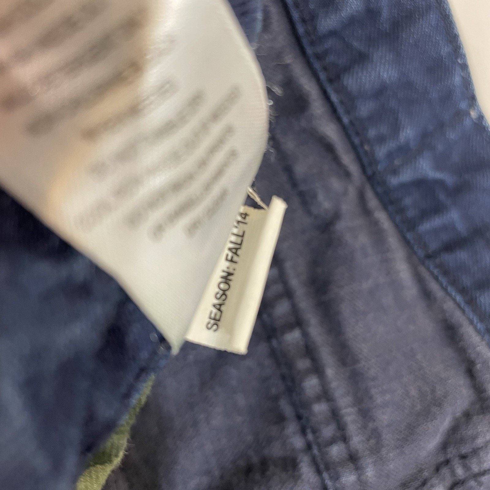 Prps PRPS Demon Jeans Mens 31 Button Fly Blue Denim Dark Wash 31 Size US 31 - 7 Thumbnail