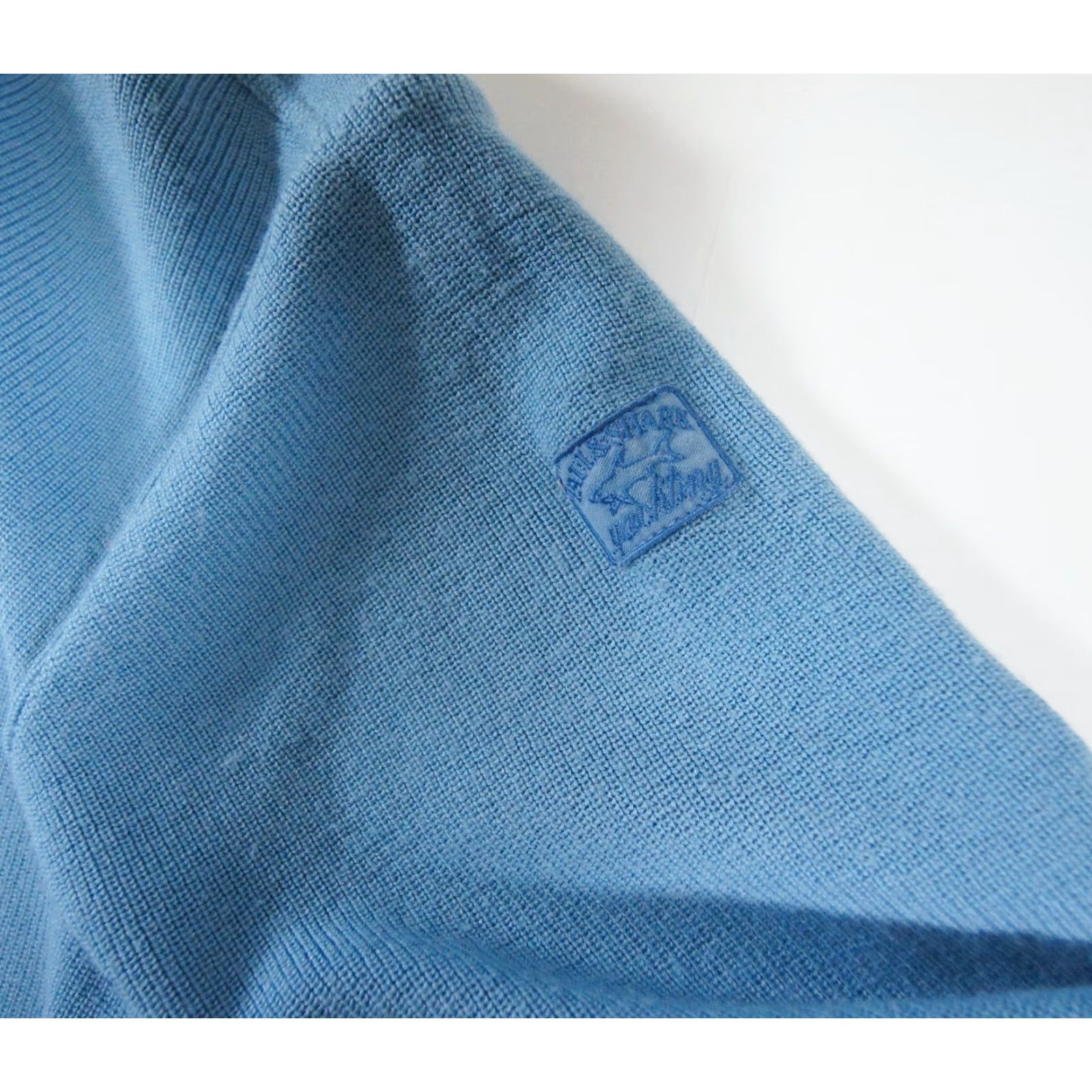 Paul & Shark VINTAGE Paul & Shark Men's Sweater XL Blue 1/4 Zip Pullover Knit Outdoor Casual Size US XL / EU 56 / 4 - 3 Thumbnail