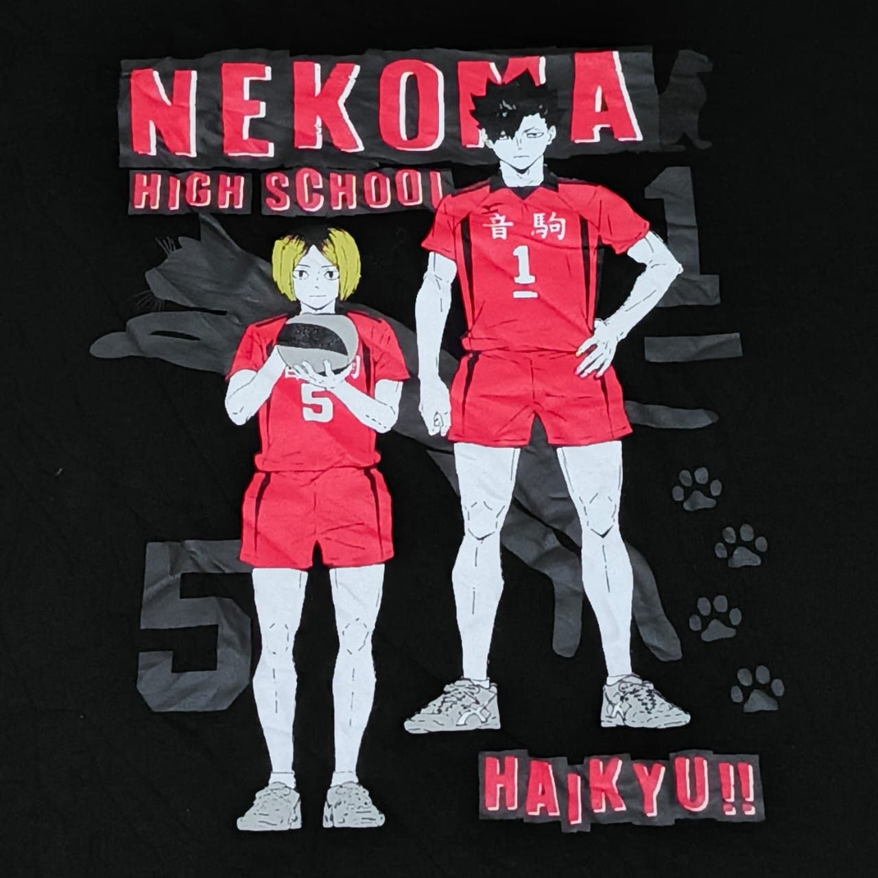 Other Haikyu Nekoma High School Volleyball Club anime shirt Size US L / EU 52-54 / 3 - 4 Thumbnail