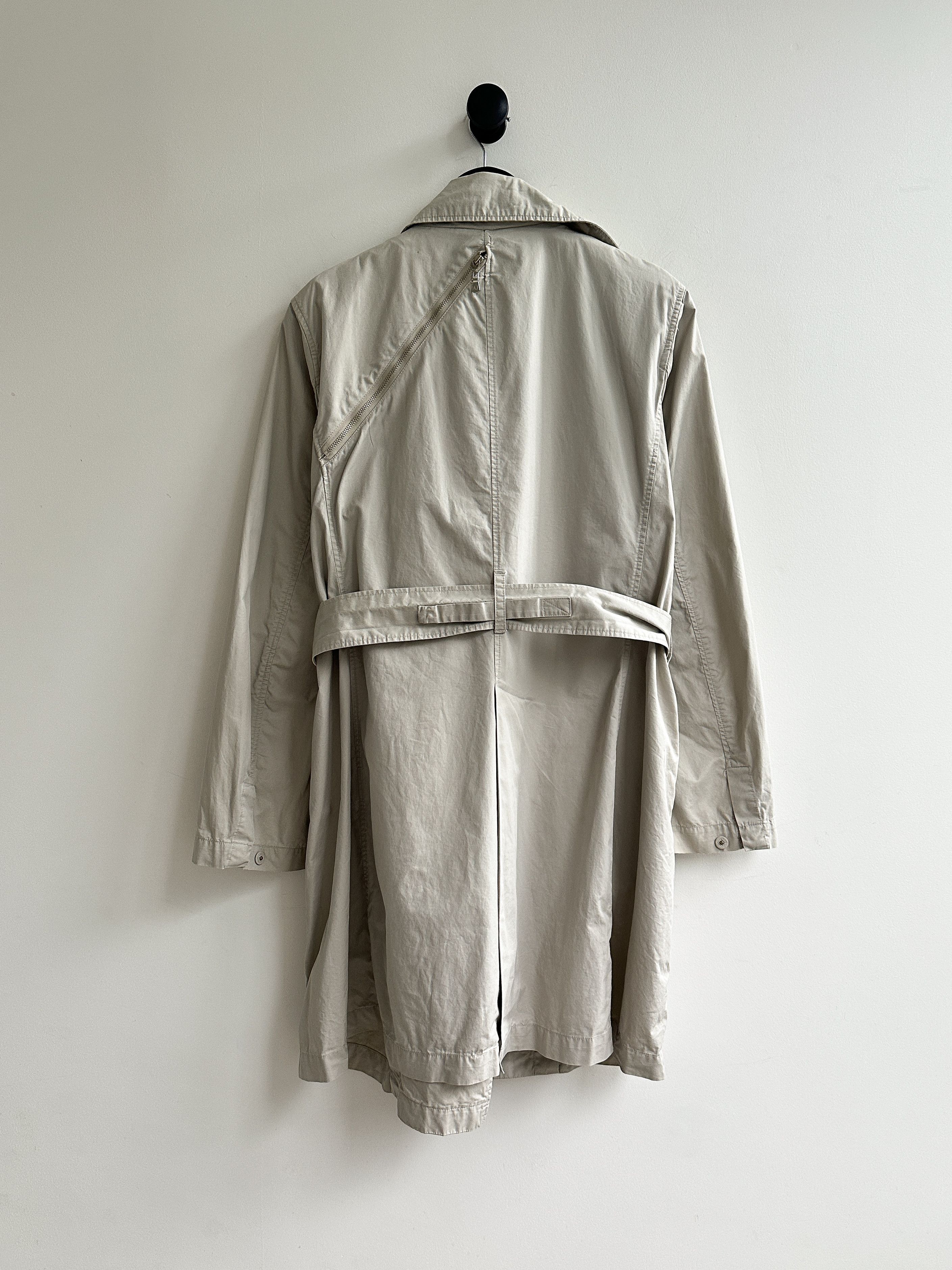 Armani Armani Jeans Beige Trench Coat Jacket Size M / US 6-8 / IT 42-44 - 3 Thumbnail