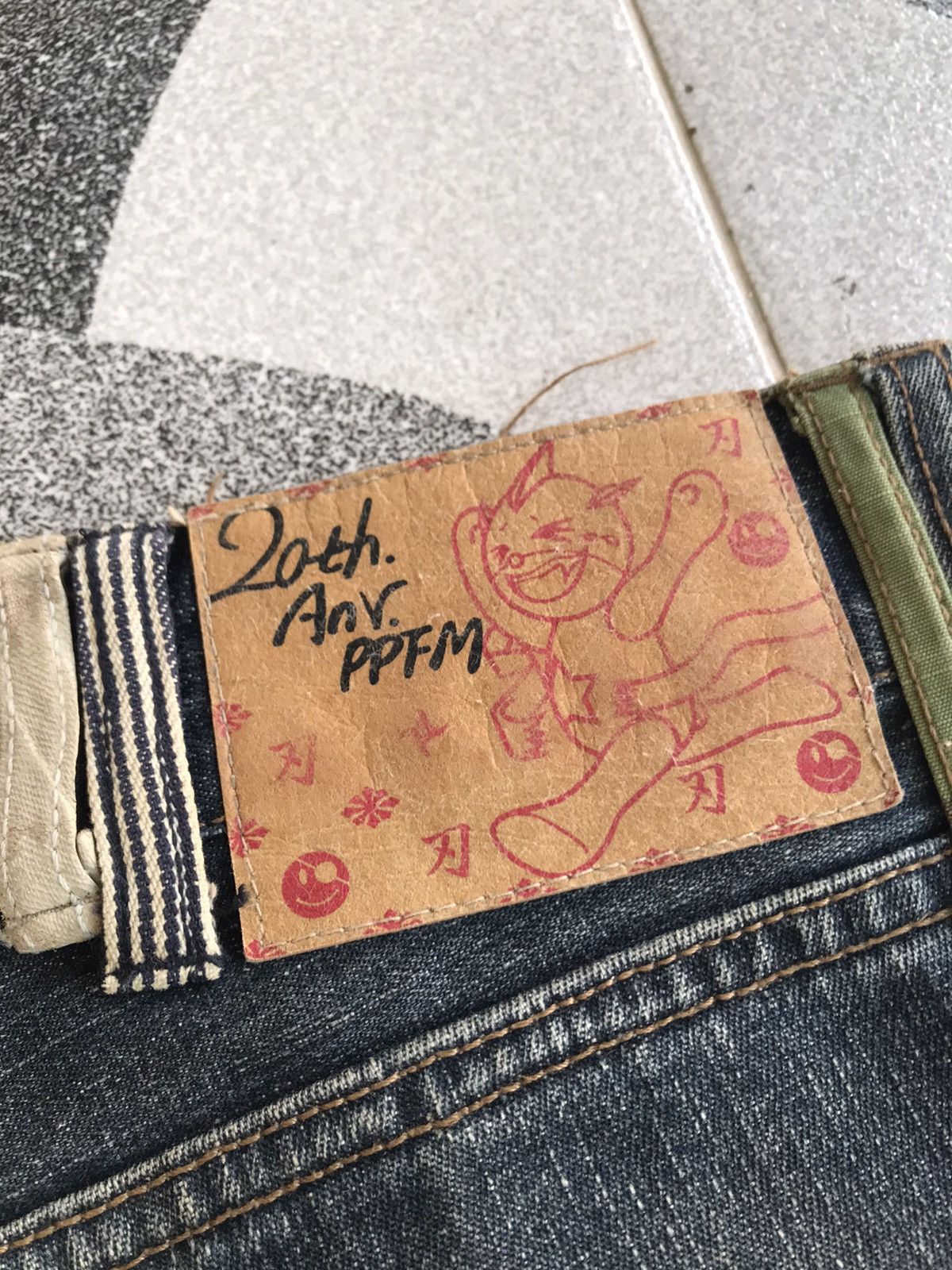 If Six Was Nine × Japanese Brand × PPFM 20th Anniversarry PPFM Denim Pants Size US 32 / EU 48 - 10 Thumbnail