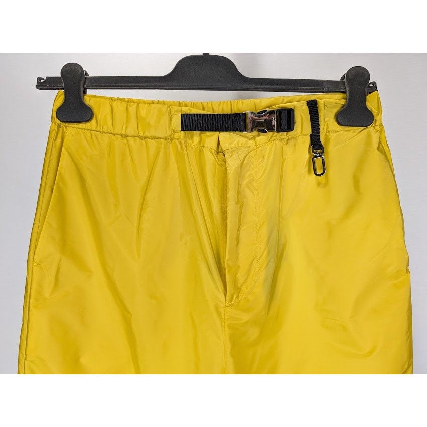 Prada o1rshd1 Re-Nylon Piuma Trousers in Yellow Size US 30 / EU 46 - 11 Thumbnail