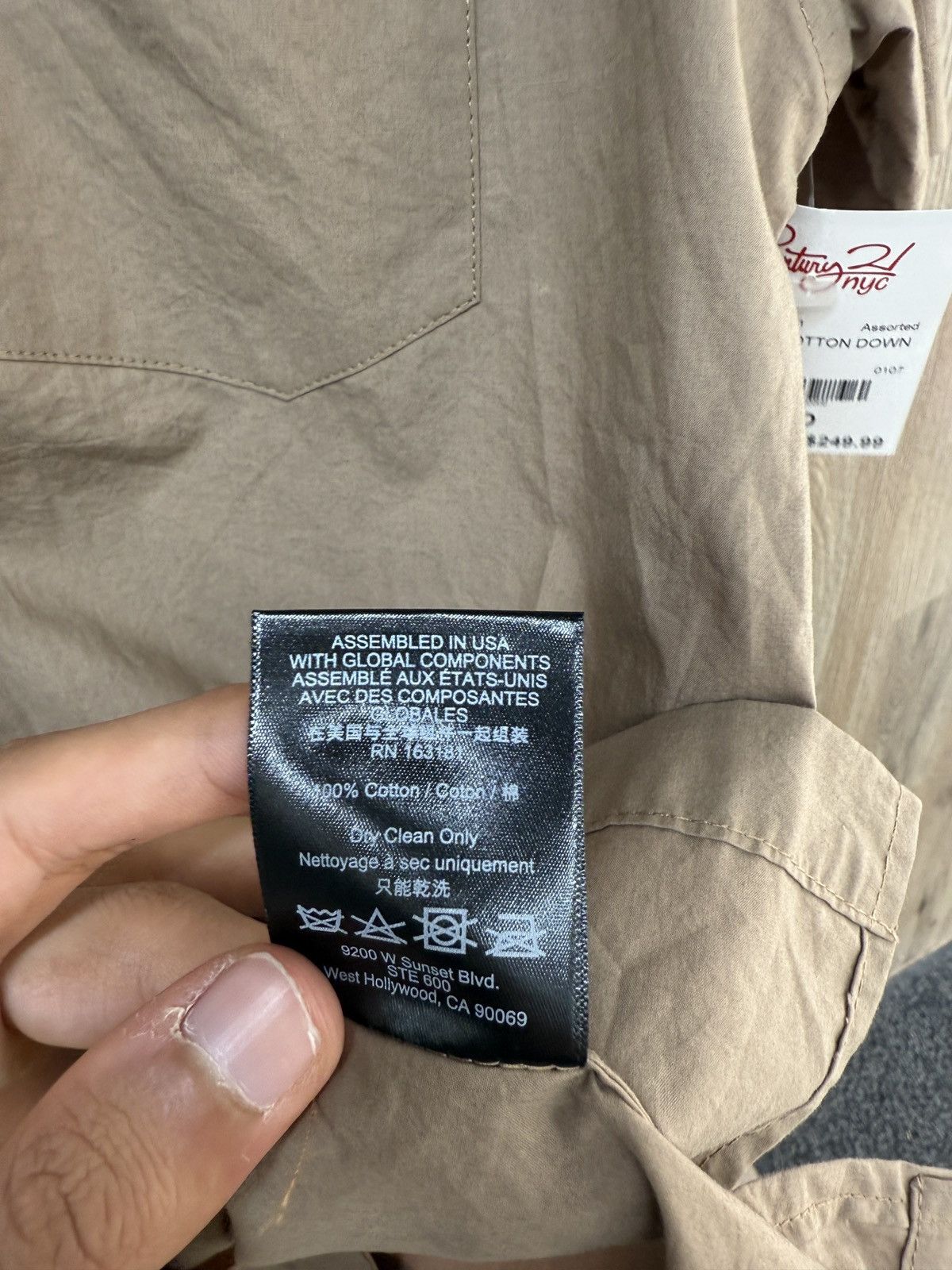 Rhude Rhude Brown Button Up Short Sleeve Size US M / EU 48-50 / 2 - 7 Thumbnail
