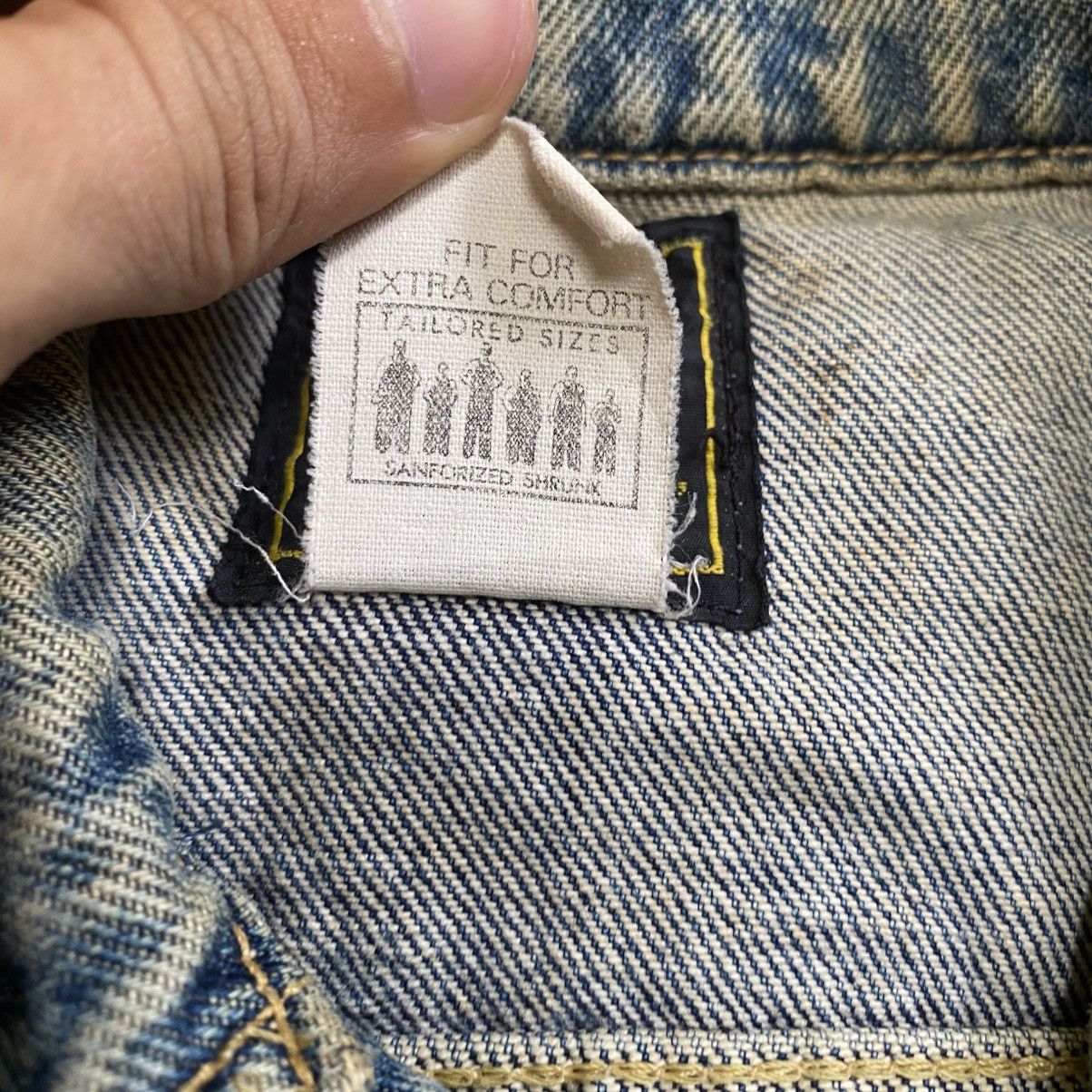 Lee × Vintage 💥80s LEE RIDER DENIM JEAN JACKET BUTTON WESTERNER Size US L / EU 52-54 / 3 - 11 Thumbnail