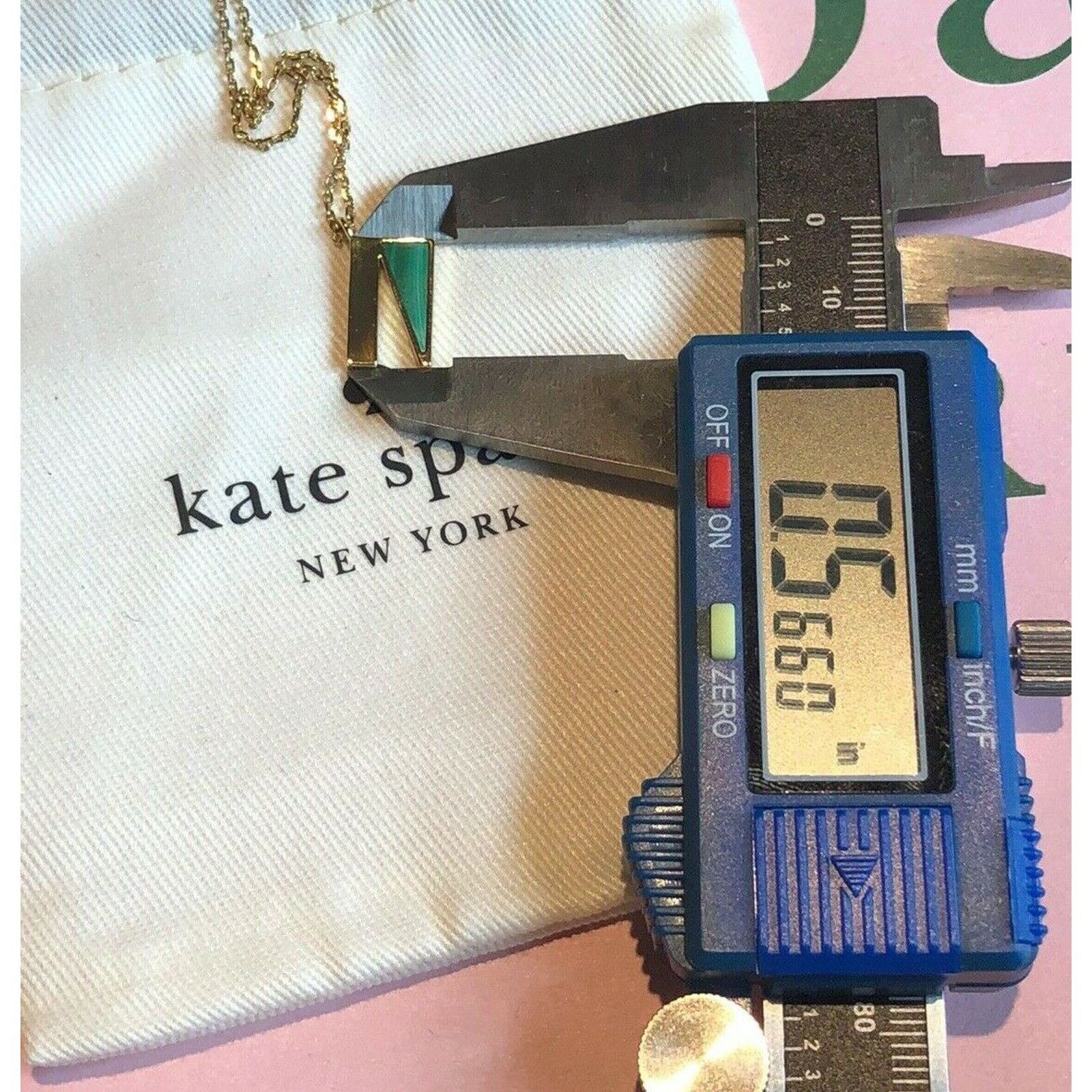 Kate Spade Kate Spade Truly Yours Initial N Pendant Necklace Gold tone Size ONE SIZE - 7 Thumbnail