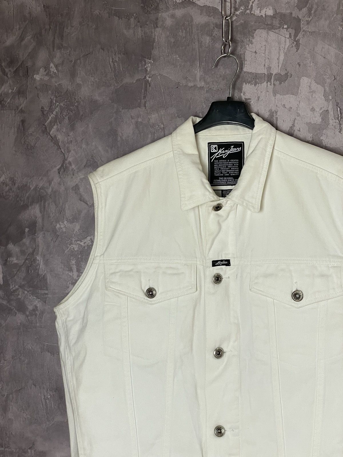 Karl Kani × Rap Tees × Vintage vintage karl kani denim vest jacket Size US L / EU 52-54 / 3 - 4 Thumbnail