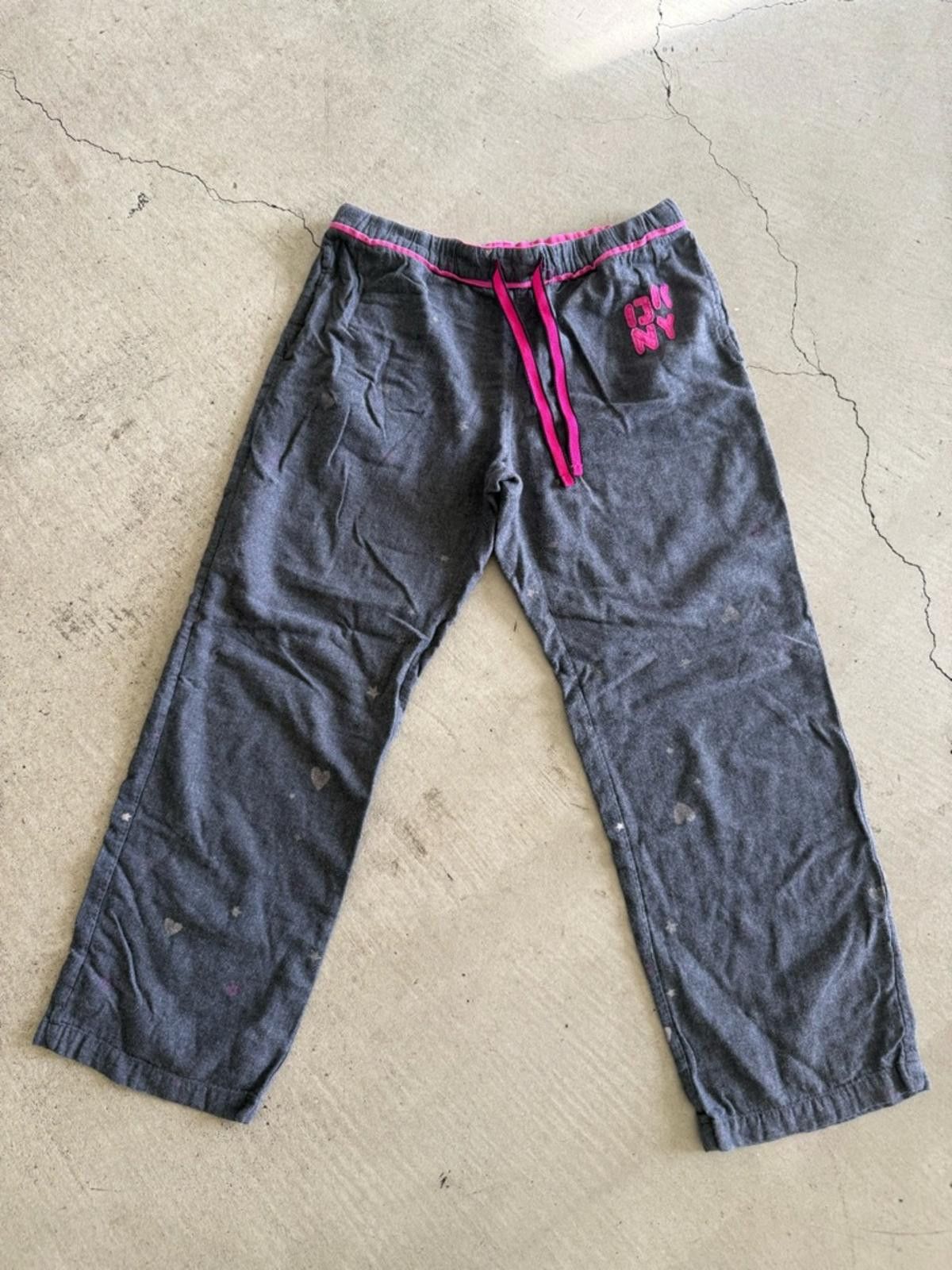 DKNY DKNY / Fleece Pajama Pants / Gray Pink Size ONE SIZE - 1 Thumbnail
