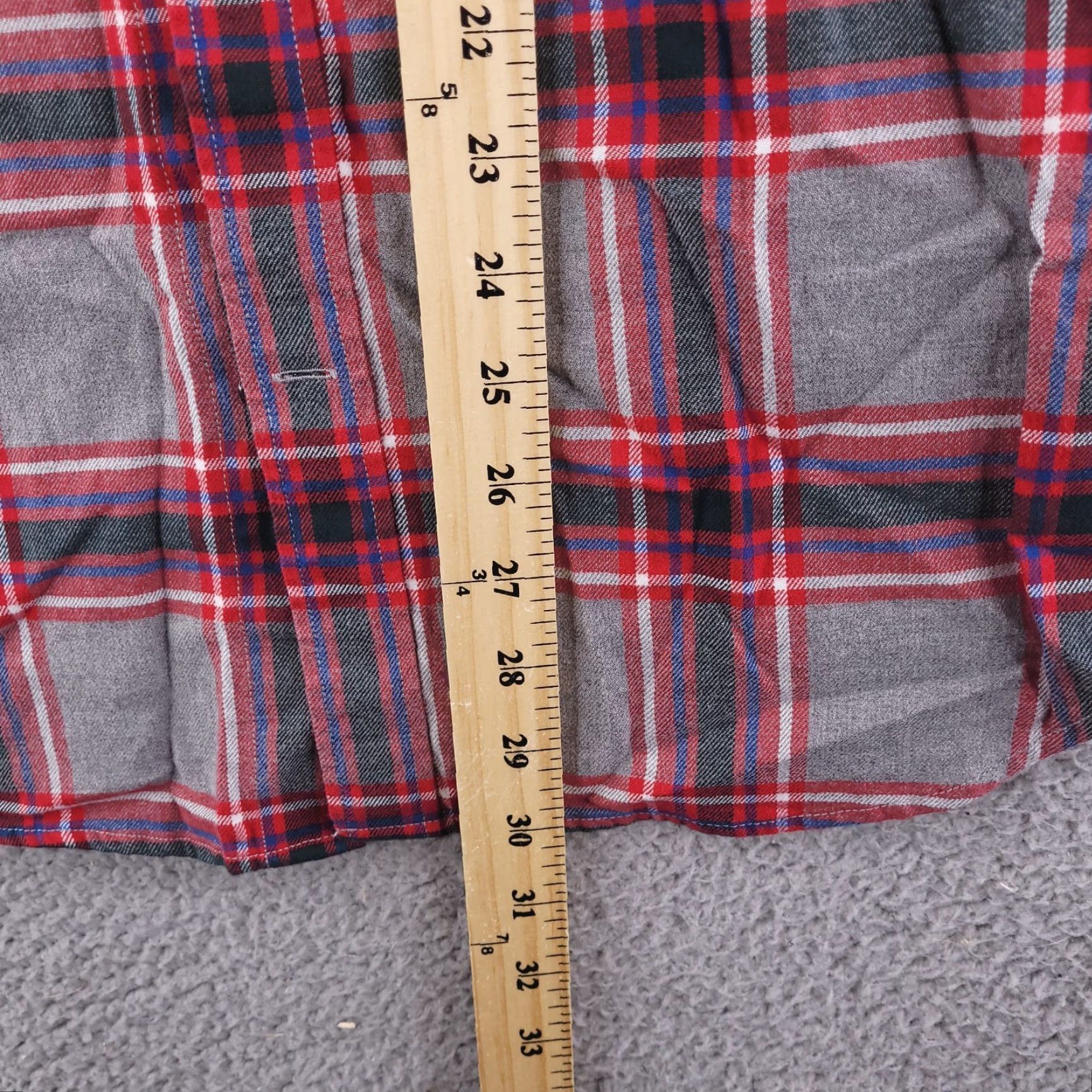 Banana Republic VINTAGE Banana Republic Shirt Mens Large Plaid Gray Long Sleeve Flannel 100% Cotton Size US L / EU 52-54 / 3 - 7 Thumbnail