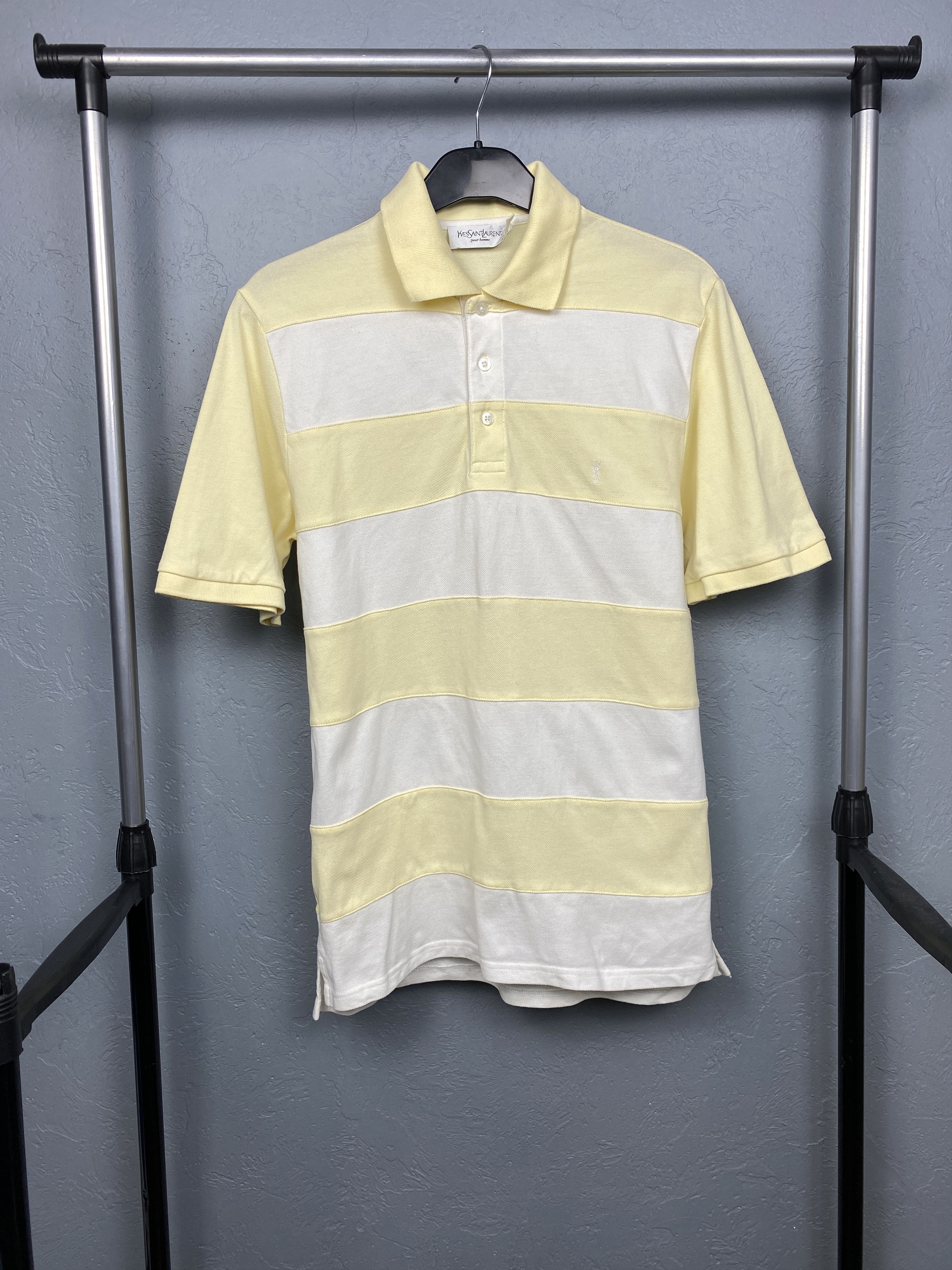 Yves Saint Laurent Yves Saint Laurent YSL Vintage Mens Polo Shirt Size US M / EU 48-50 / 2 - 1 Thumbnail