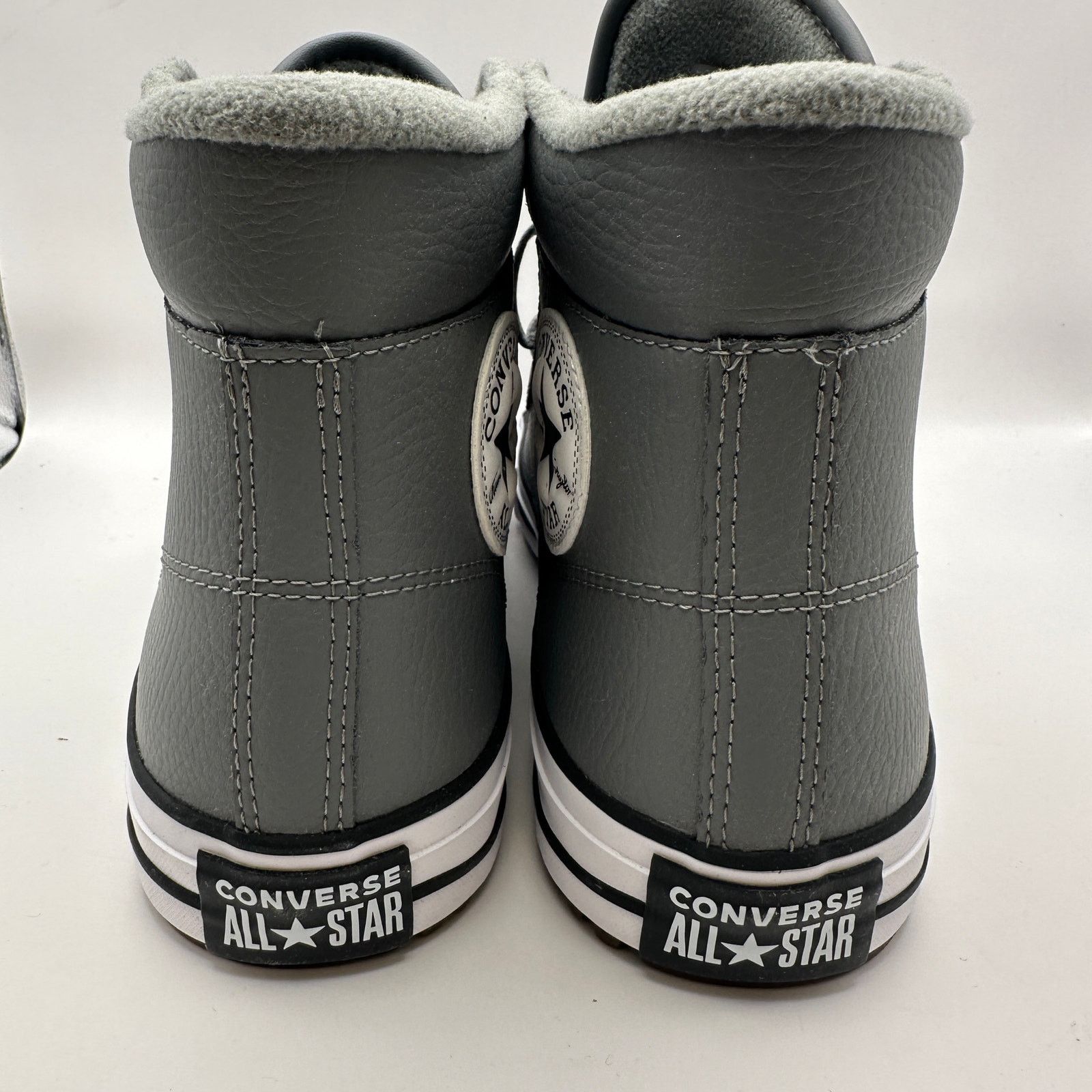 Converse CONVERSE Mens' 11 All Star Hi Top Leather Gray Winterized Size US 11 / EU 44 - 4 Thumbnail