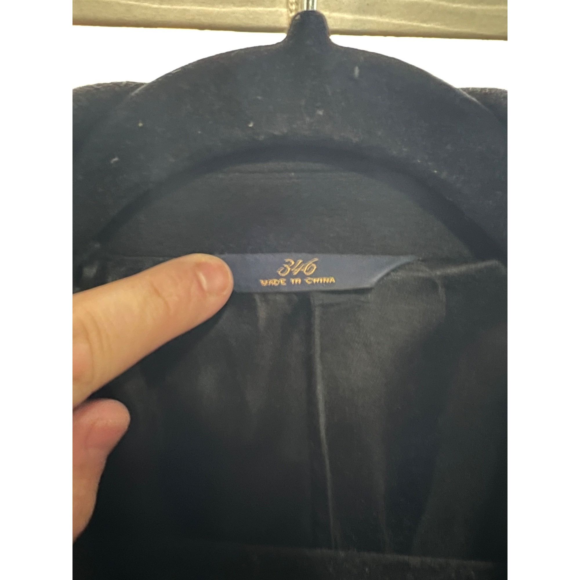 Brooks Brothers Brooks Brothers 346 Black Wool and cashmere Overcoat - Size Size US M / EU 48-50 / 2 - 2 Thumbnail