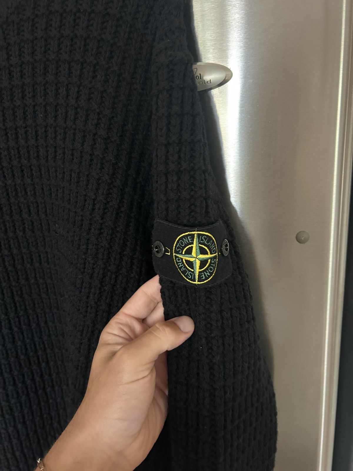 Stone Island Stone island compass-badge chunky Jumper Size US L / EU 52-54 / 3 - 2 Thumbnail
