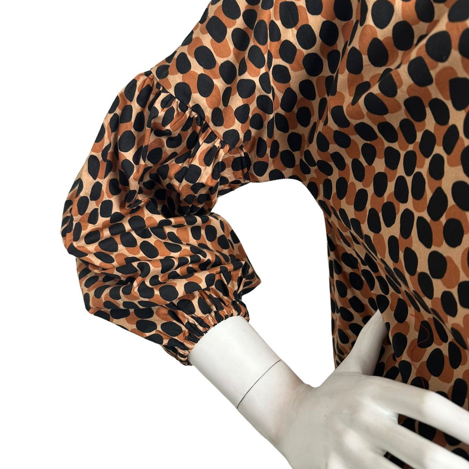 Kate Spade Kate Spade Dotty Leopard Around Town Top XS Size XS / US 0-2 / IT 36-38 - 6 Thumbnail