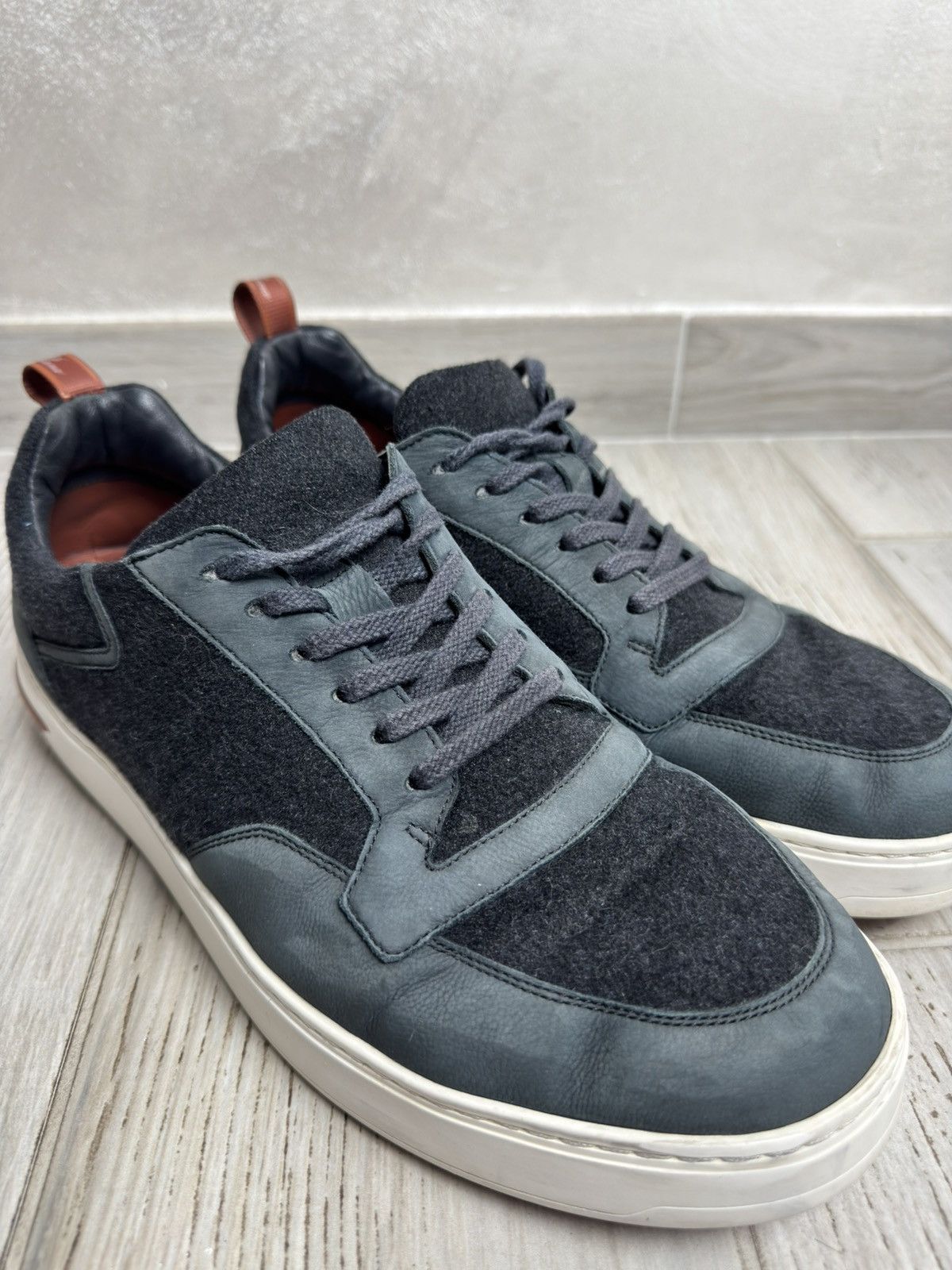 Loro Piana Loro Piana NewPort Walk Blue Sneakers Size US 10.5 / EU 43-44 - 5 Thumbnail