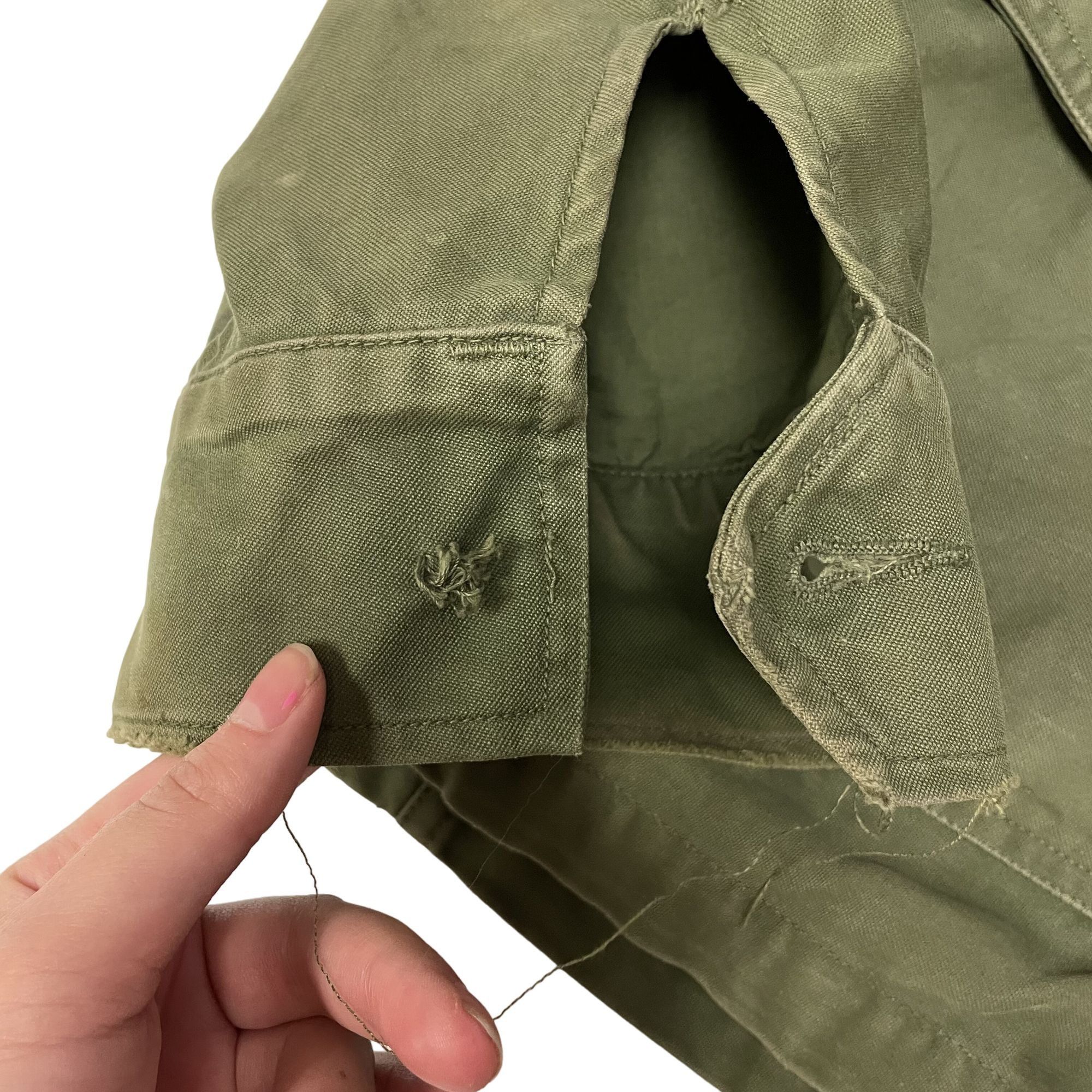 Other Vtg Vietnam War US Army M65 Sateen Jacket USN Military Coat Size US L / EU 52-54 / 3 - 9 Thumbnail