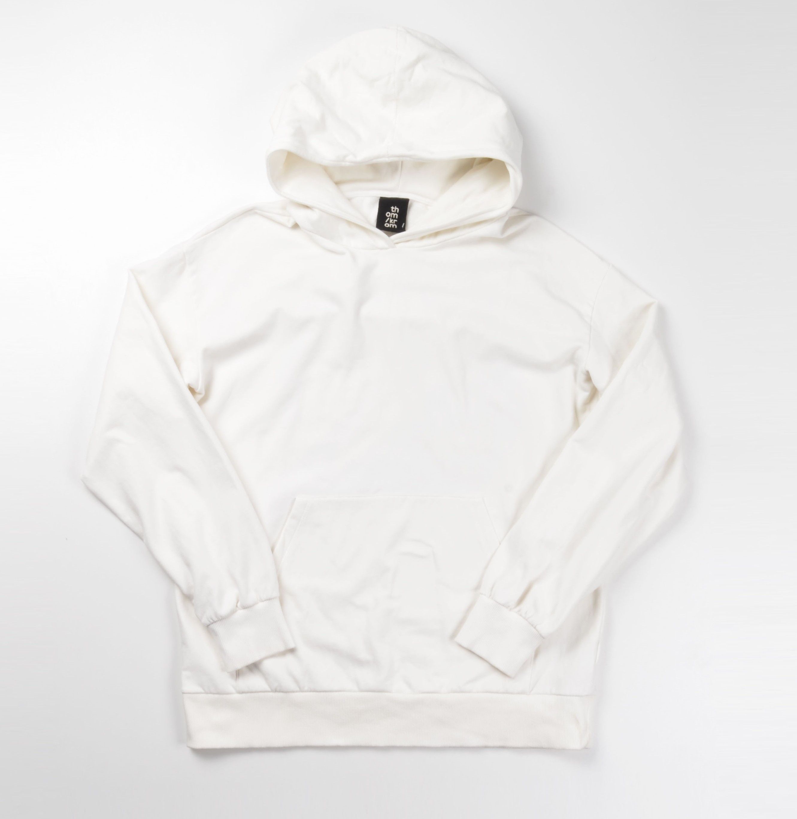 Thom Krom Thom Krom Avant Garde White Big Print Hoodie Size US L / EU 52-54 / 3 - 2 Thumbnail