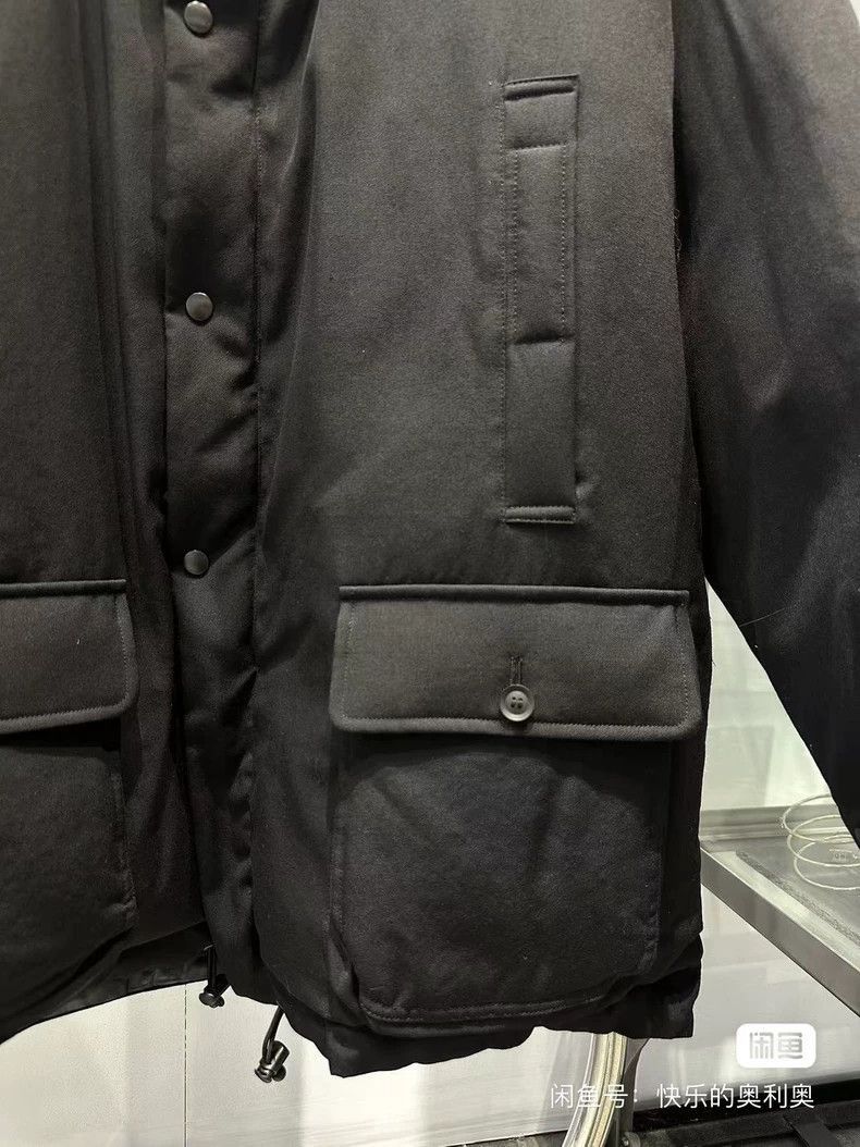 Yohji Yamamoto Yohji Yamamoto classic wool down jacket-2505 Size US L / EU 52-54 / 3 - 3 Thumbnail