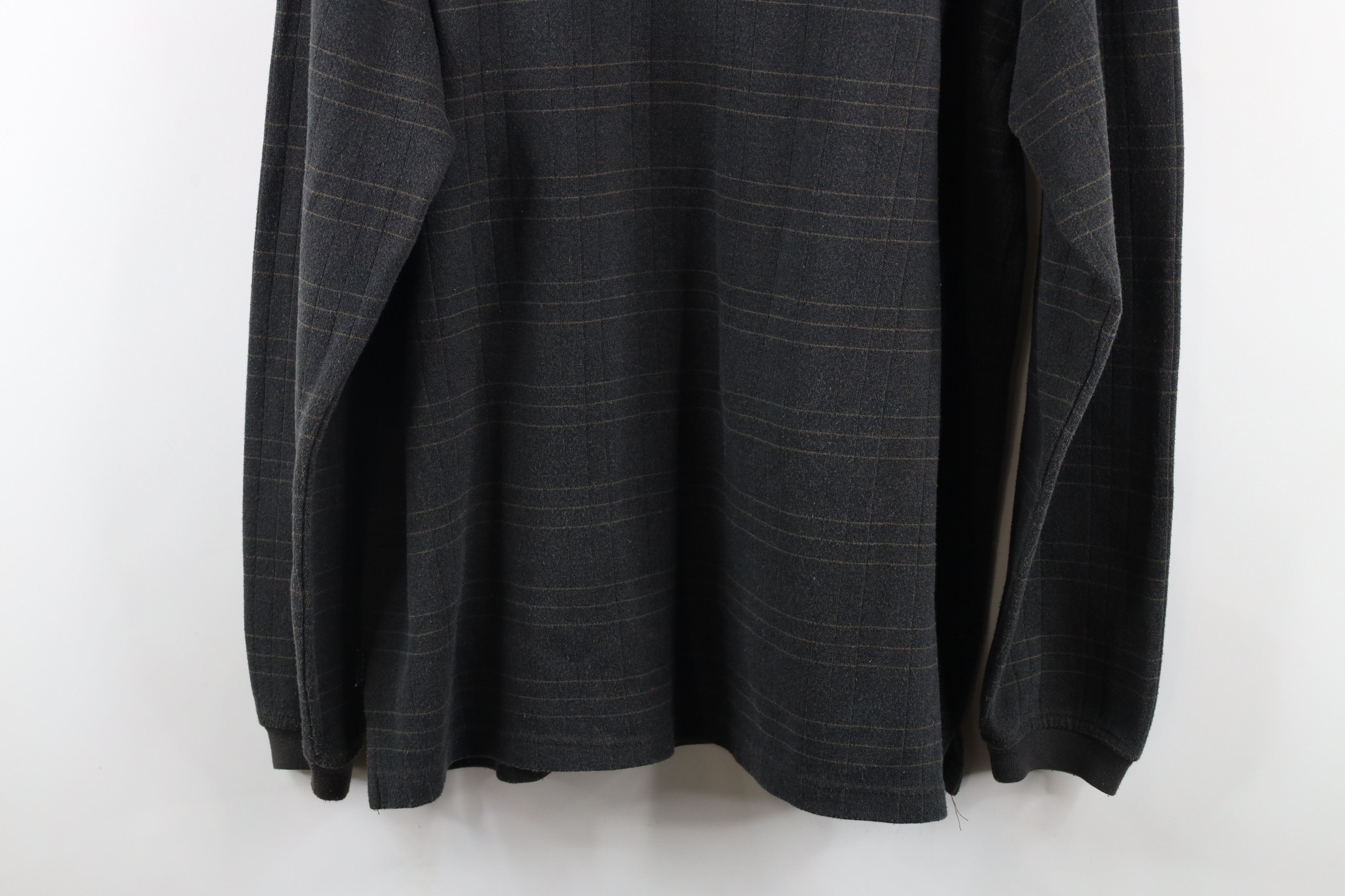 Vintage Vintage 90s Streetwear Heavyweight Long Sleeve Polo Shirt Size US XL / EU 56 / 4 - 11 Thumbnail