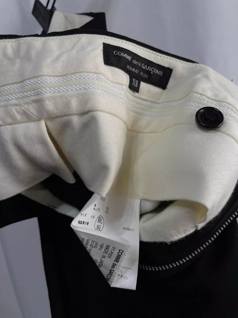 Comme des Garcons Comme des Garcons size xs Medieval Black Wide Leg Pants Ta Size US 28 / EU 44 - 5 Thumbnail
