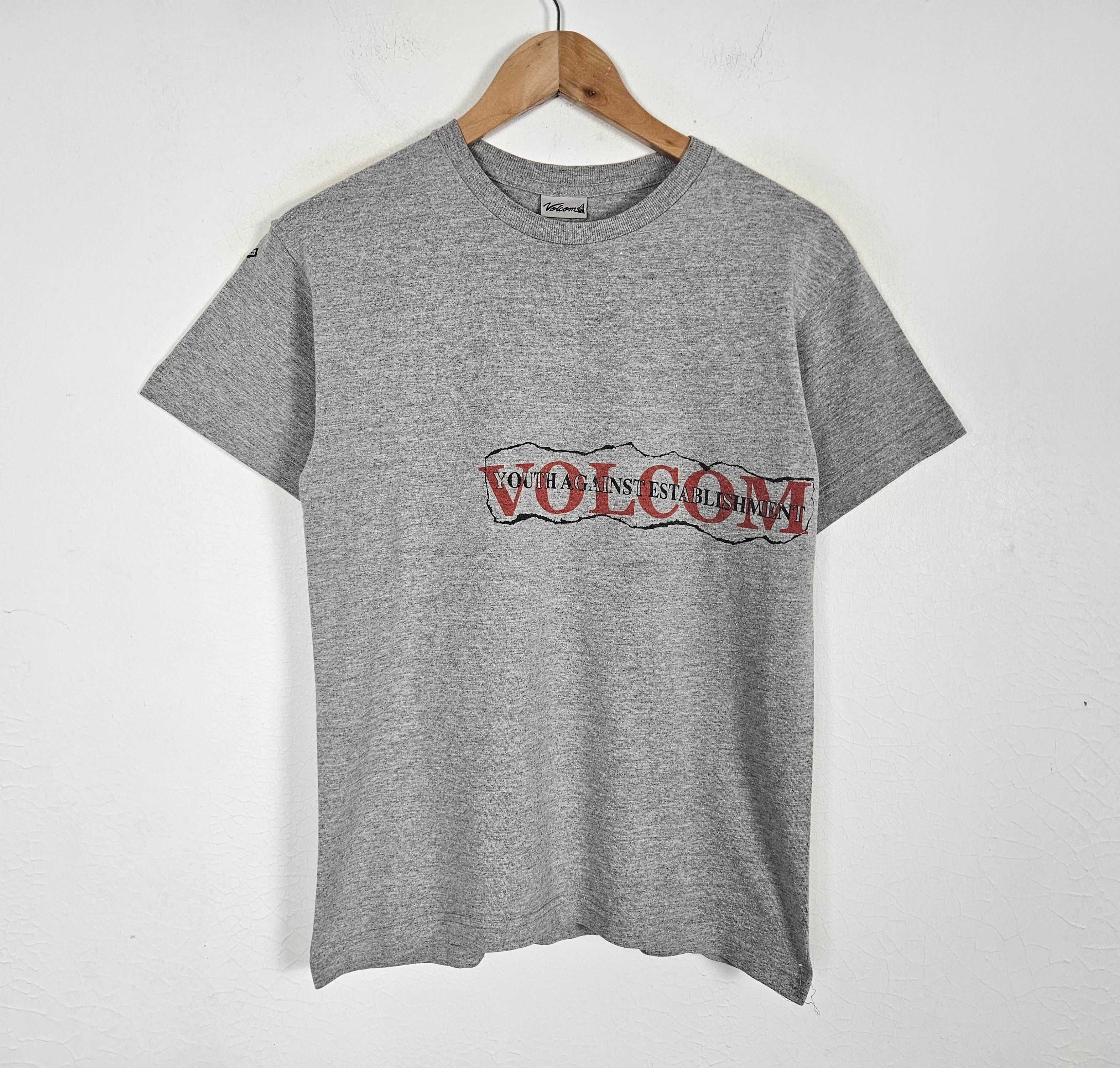 Vintage × Volcom Vintage 90s Volcom Stone Skateboard shirt Size S / US 4 / IT 40 - 3 Thumbnail