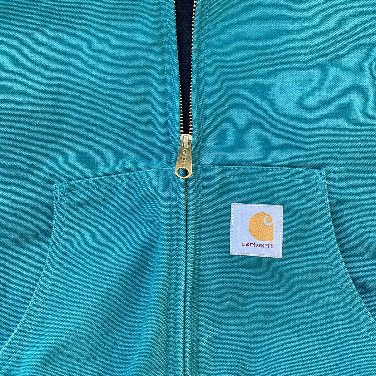 Carhartt 90s Aqua Teal Carhartt jacket Size US XXL / EU 58 / 5 - 8 Thumbnail