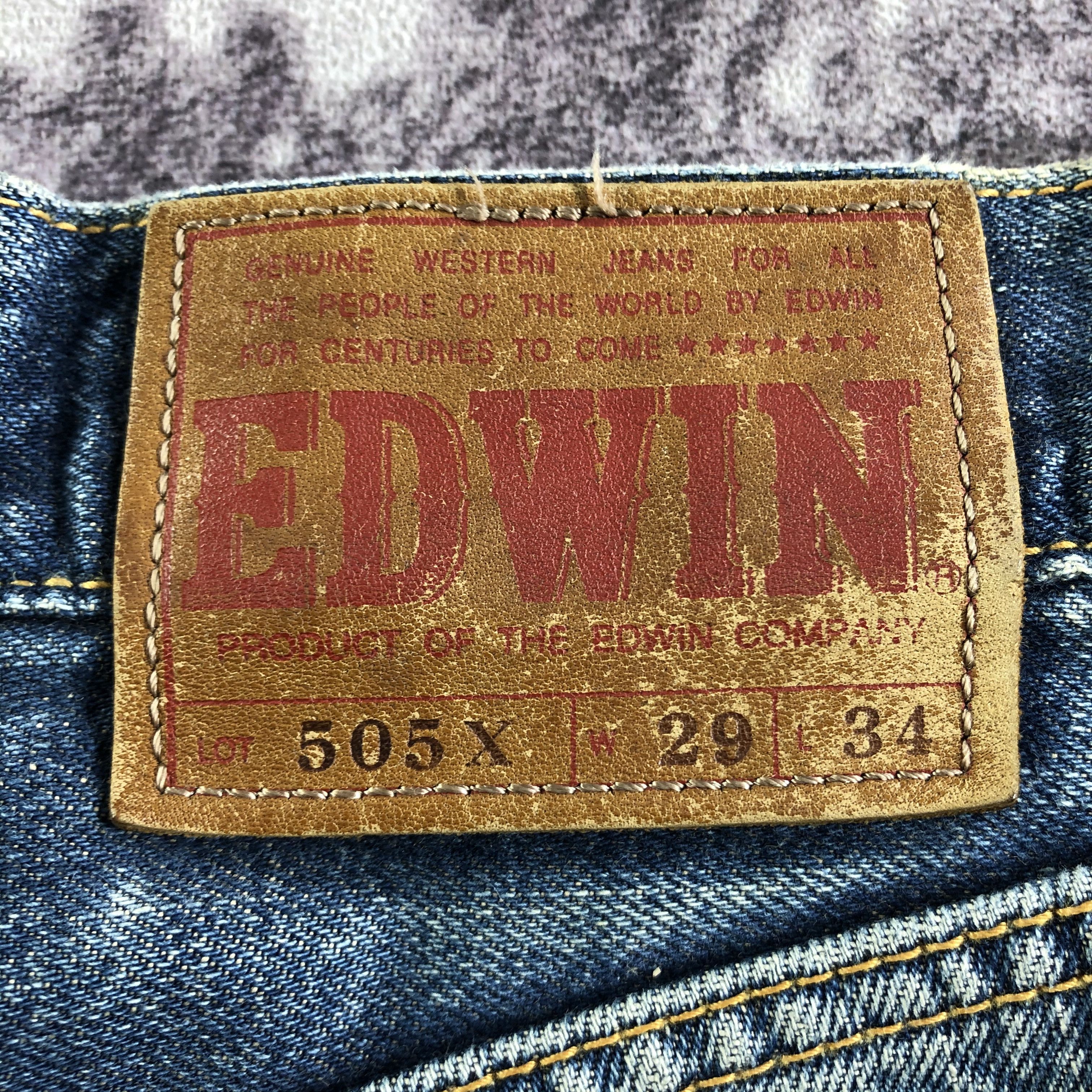 Edwin Vintage Edwin 505 Selvedge Jeans-JM3623 Size US 30 / EU 46 - 6 Thumbnail