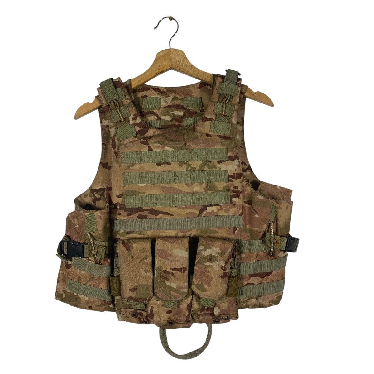 Vintage Vintage Camo Tactical Vest Size 40R - 1 Thumbnail