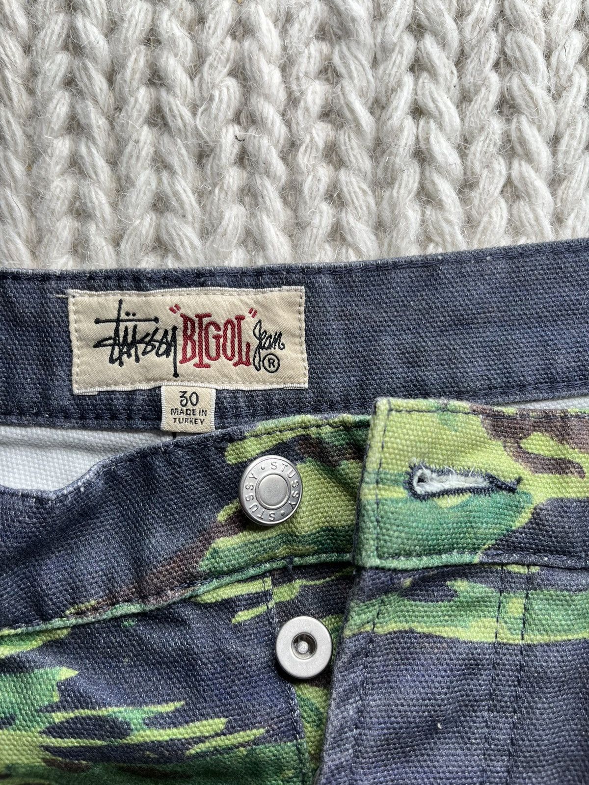Stussy Stussy x Bigo Camo Jeans Size US 30 / EU 46 - 4 Thumbnail
