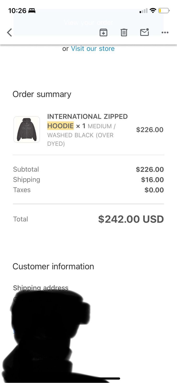 Cole Buxton Cole Buxton Over black Hoodie Size US M / EU 48-50 / 2 - 1 Thumbnail