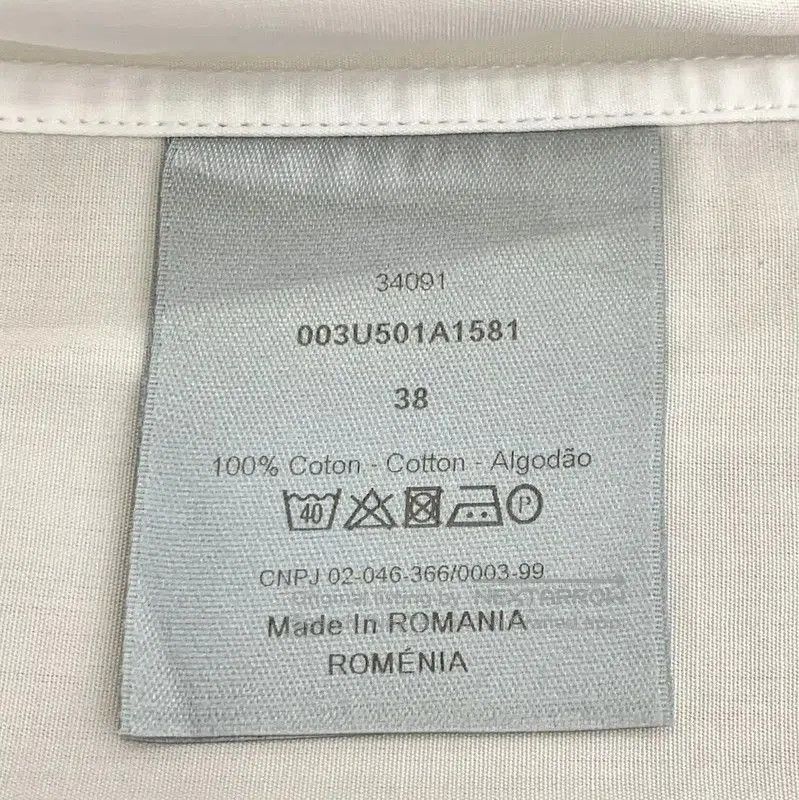 Dior Dior Women's White Cotton Shirt Size S . Size S / US 4 / IT 40 - 6 Thumbnail