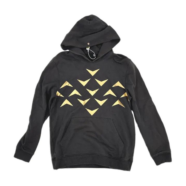 Givenchy Givenchy Gold Triangle Print Casual Hoodie Size US L / EU 52-54 / 3 - 1 Thumbnail