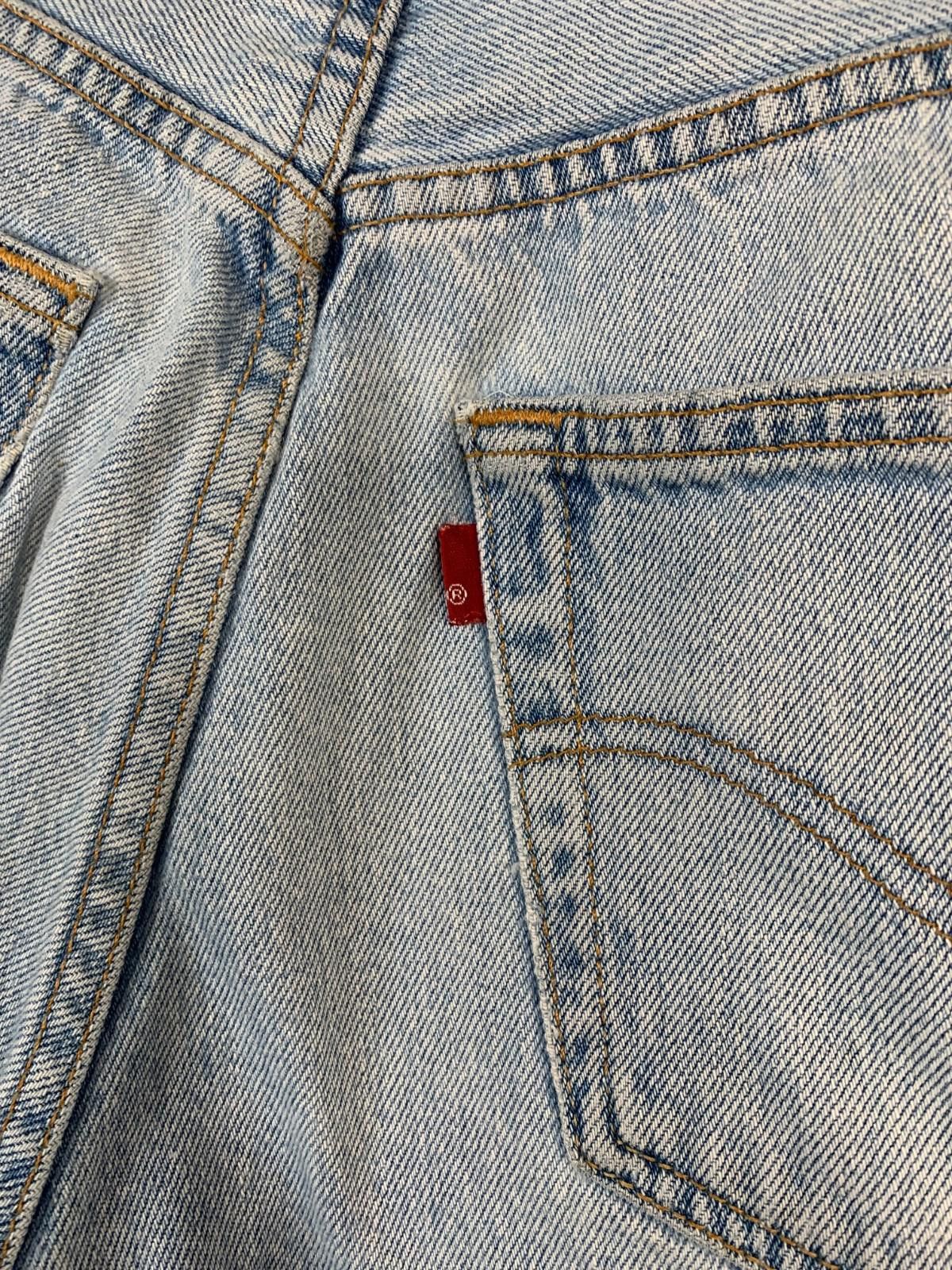 Designer 2000 Mens Strauss & Co Levis Jeans w Blank Red Tab Jeans 227 Size US 32 / EU 48 - 3 Thumbnail