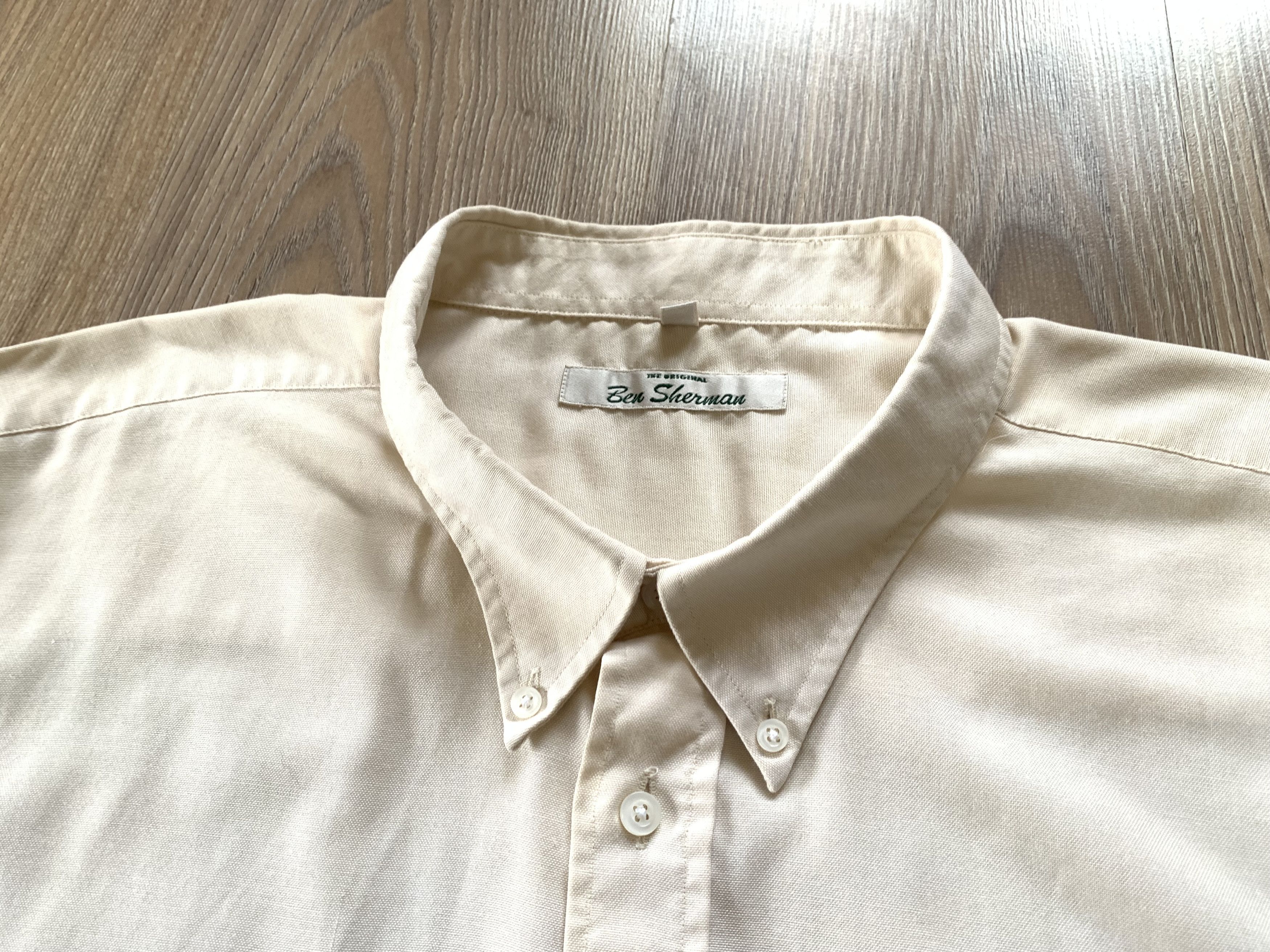 Ben Sherman Ben Sherman Mens Vintage Cotton Button Up Size US XXL / EU 58 / 5 - 6 Thumbnail