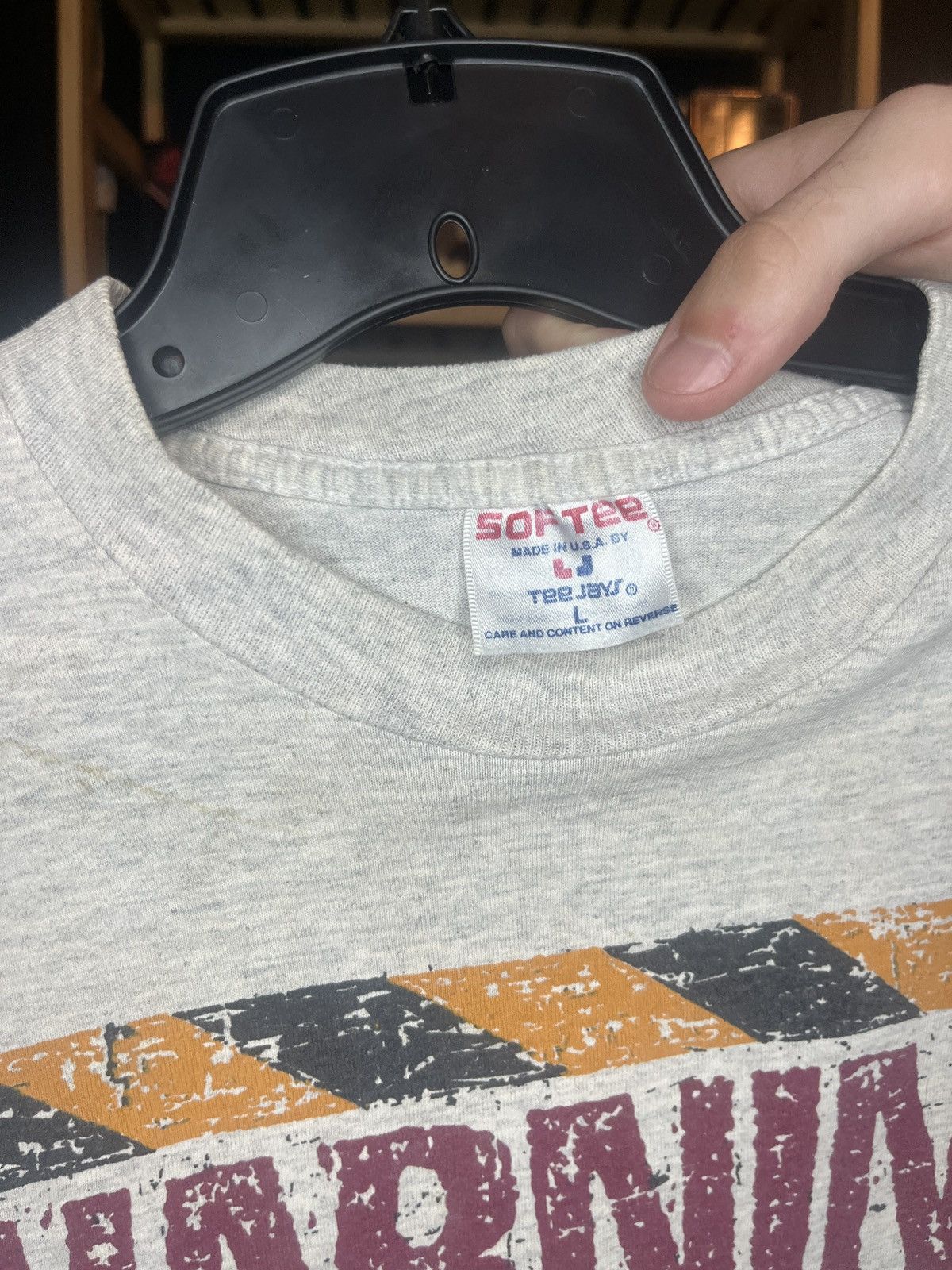 Other Vintage 1995 Rapture Warning Religious T Shirt single stitch Size US L / EU 52-54 / 3 - 4 Thumbnail