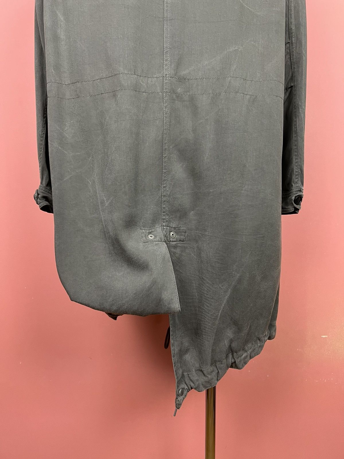 Allsaints Allsaints jacket hype y2k oversized mantle hype Grailed