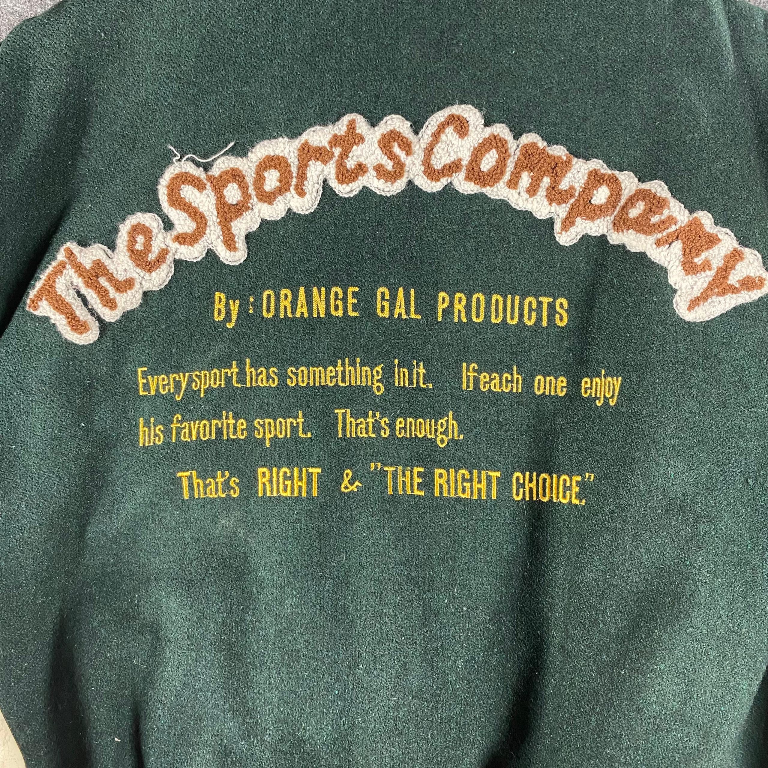 If Six Was Nine Vintage The Sport Company Varsity Jacket Size US L / EU 52-54 / 3 - 8 Thumbnail