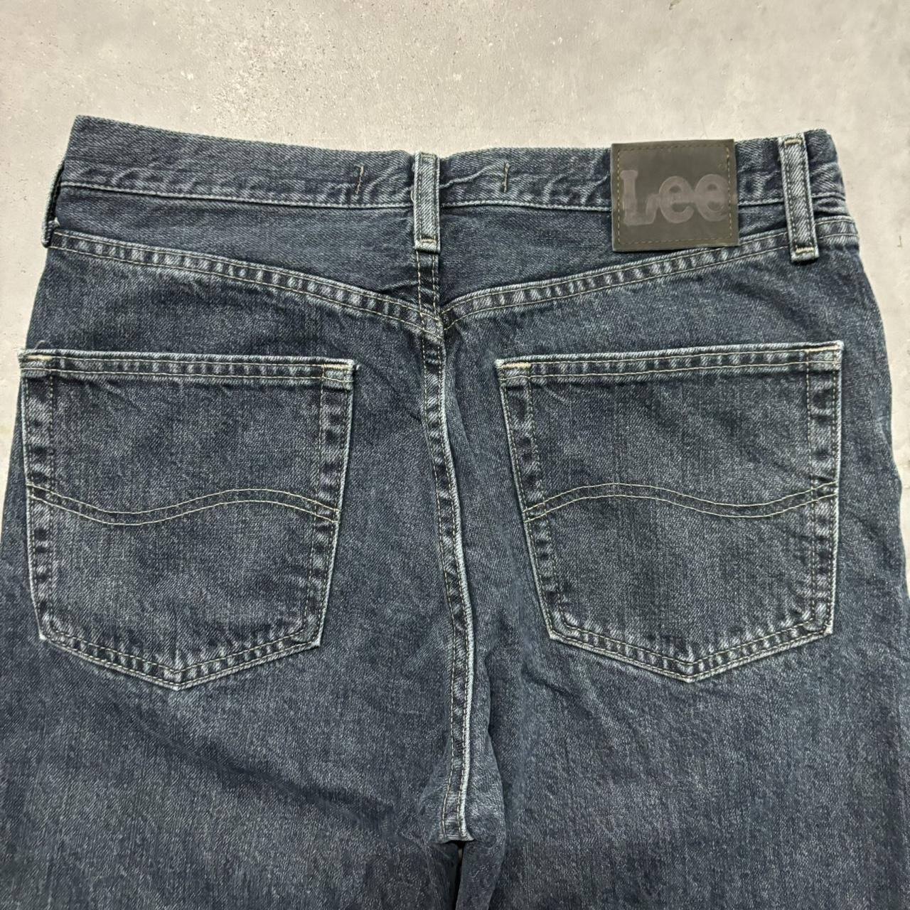 Japanese Brand Crazy Vintage Y2K/2000s Grunge Dark Wash Denim Jeans! Size US 31 - 5 Thumbnail