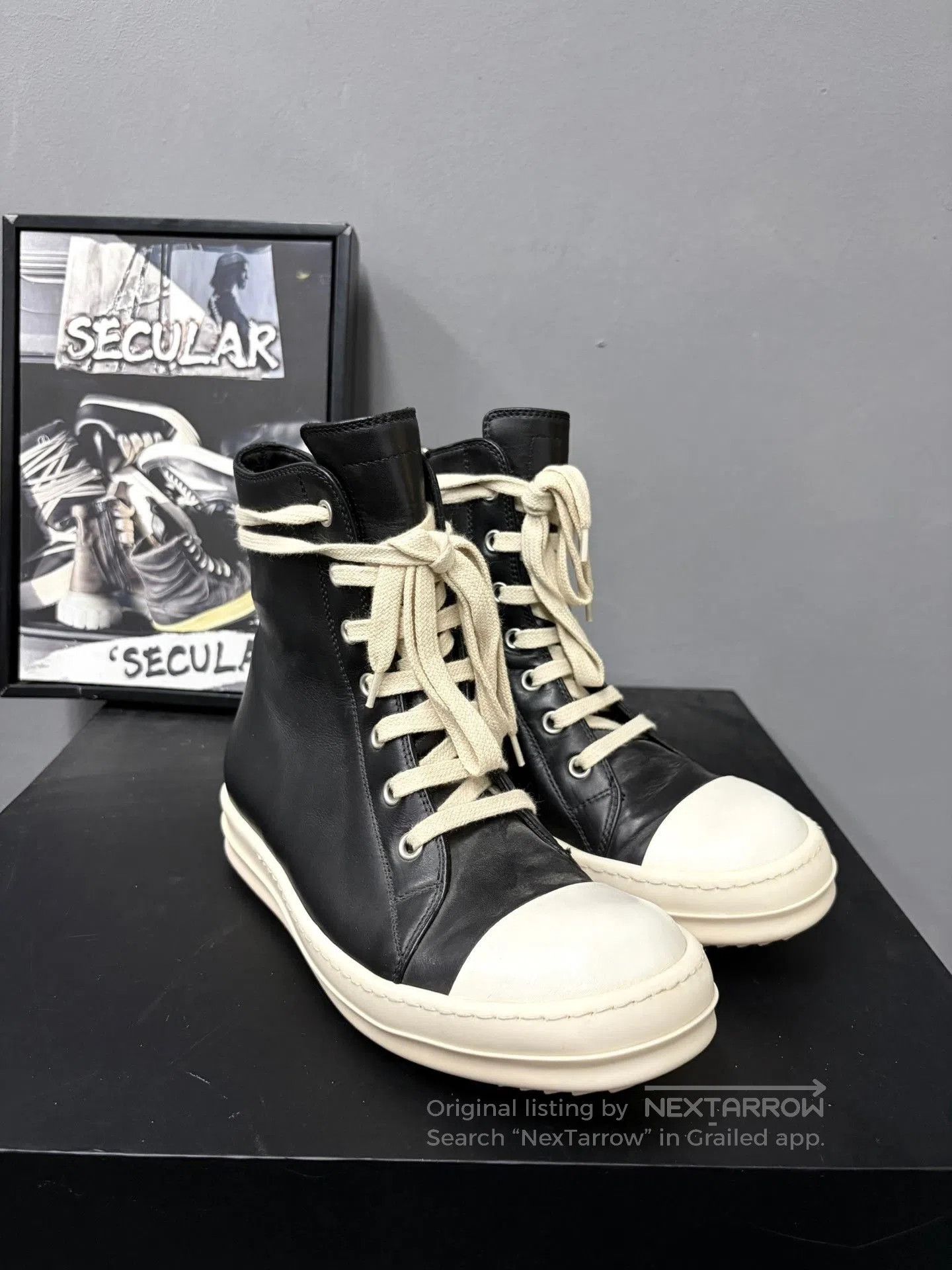 Rick Owens Rick Owens High. Size US 4 / IT 34 - 3 Thumbnail