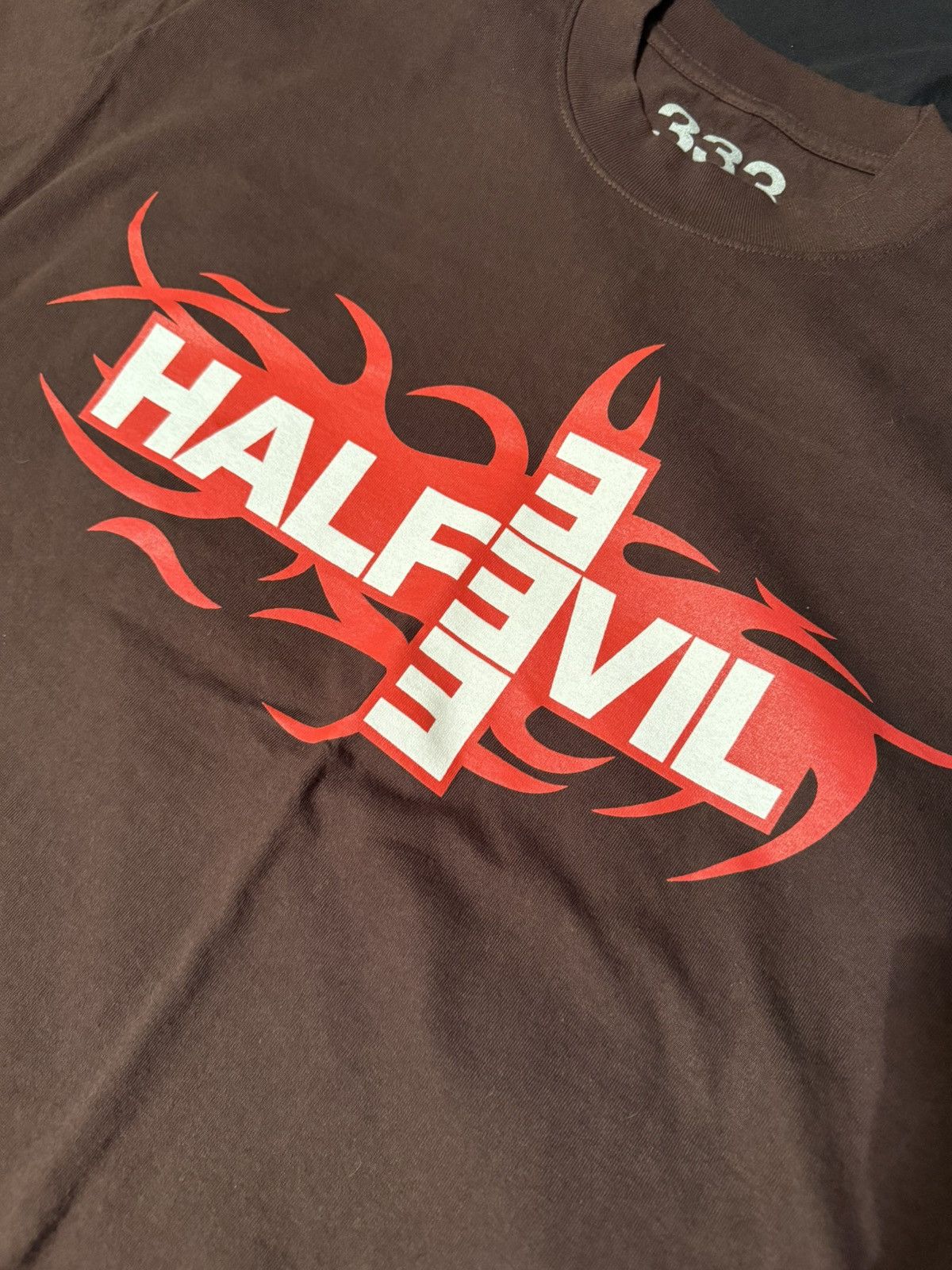 Half Evil Half Evil 333 Brown fire t shirt Size US L / EU 52-54 / 3 - 3 Thumbnail