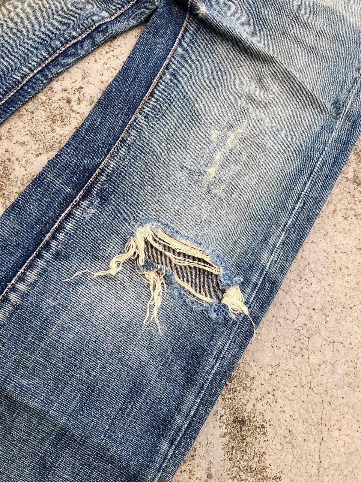 Energie VTGE ENERGIE KIRK Distressed Denim Size US 31 - 14 Thumbnail