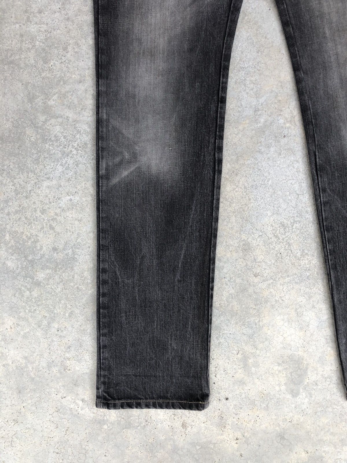 PPFM Japanese PPFM Distressed Jeans Slim Cut Size US 33 - 6 Thumbnail
