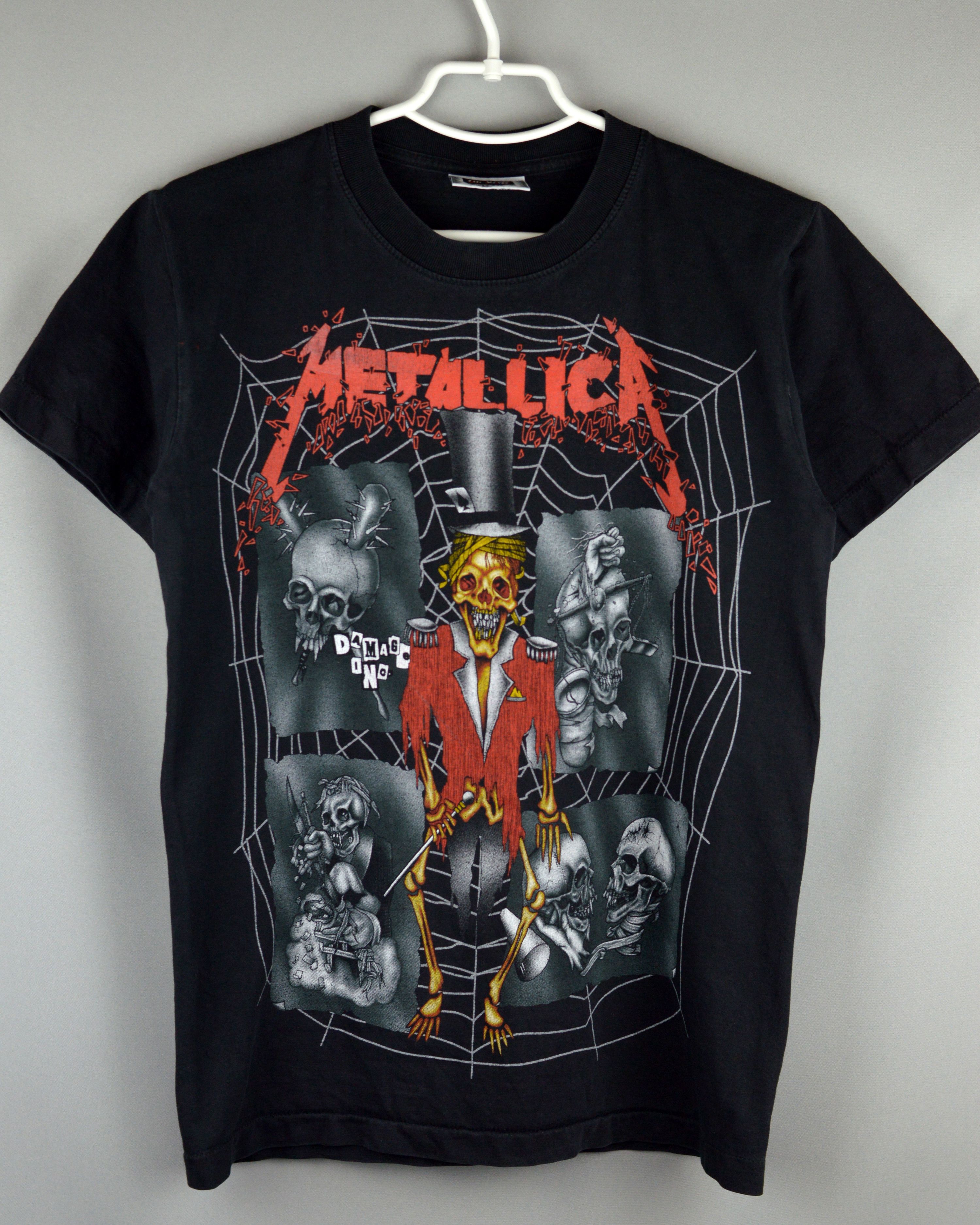 Metallica Vintage Metallica The Struggle Within Pushead 90s t shirt Size US S / EU 44-46 / 1 - 3 Thumbnail